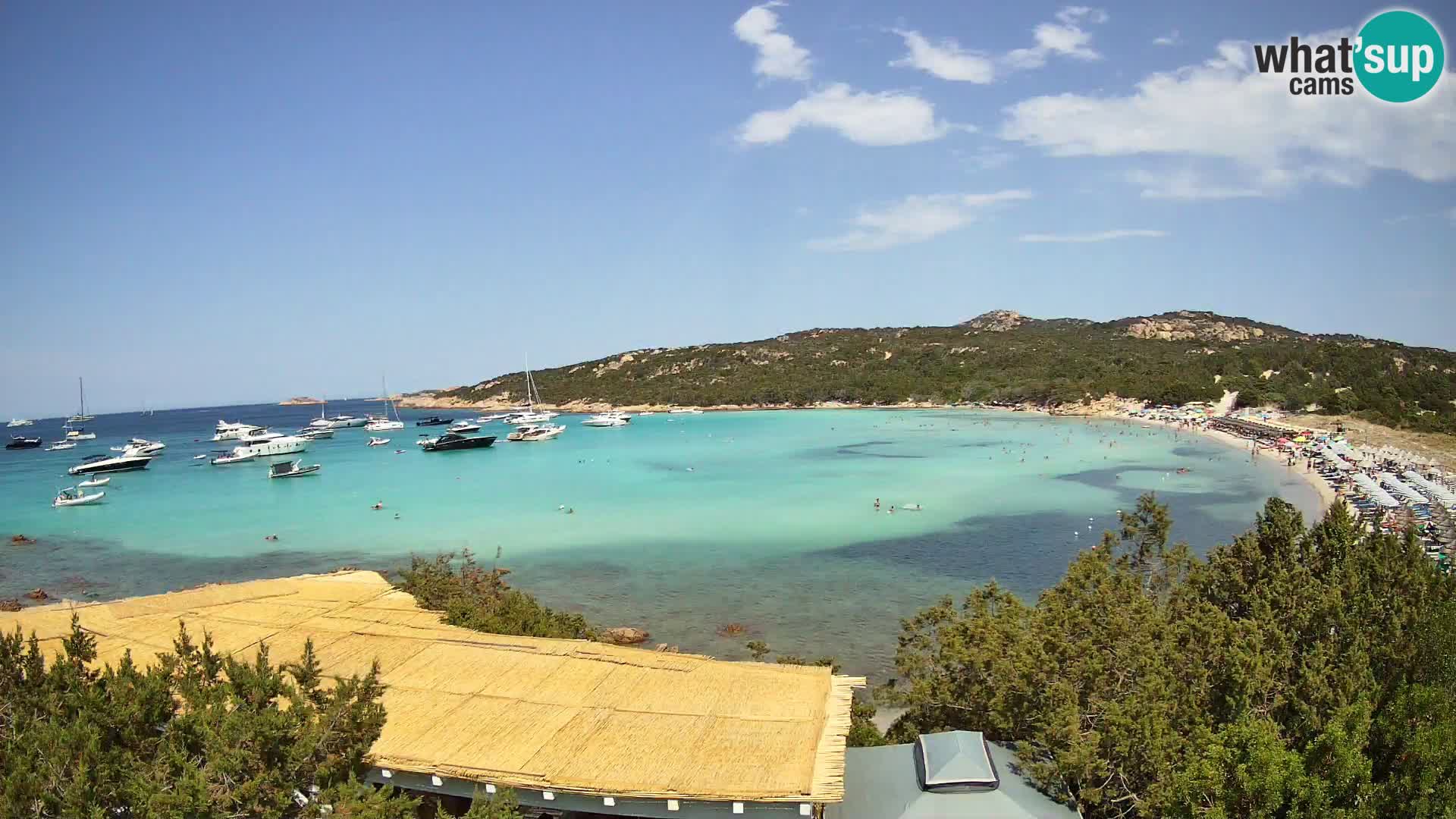 Web kamera na plaži Pevero Arzachena – Sardinija – Italija