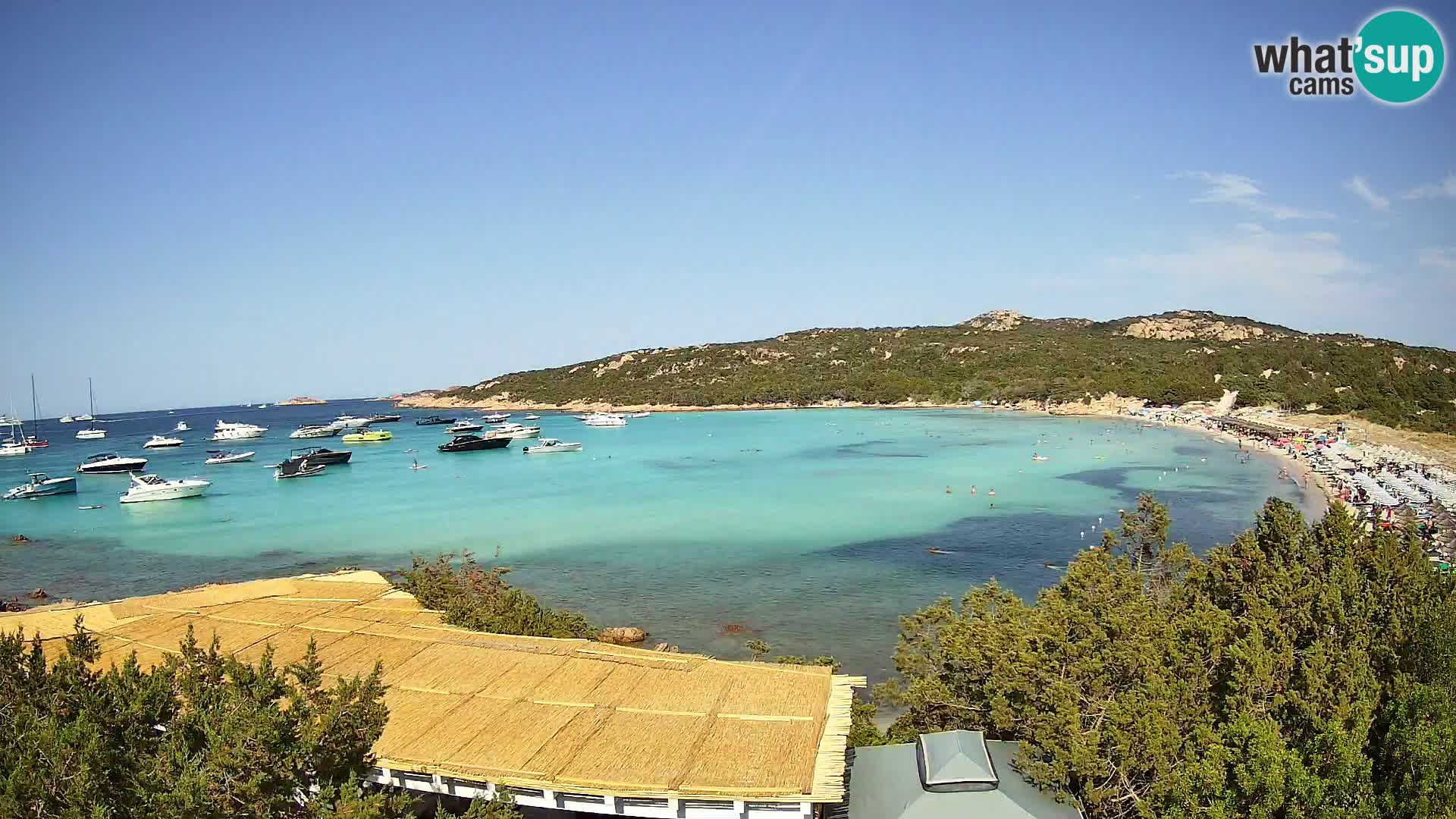 Web kamera na plaži Pevero Arzachena – Sardinija – Italija