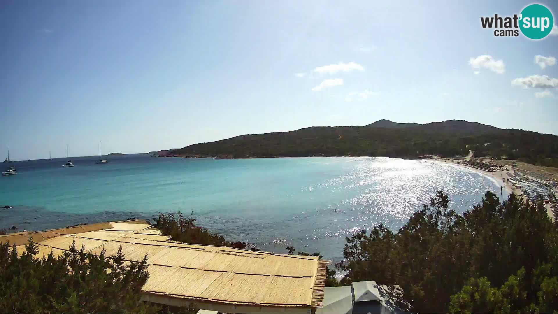 Web kamera na plaži Pevero Arzachena – Sardinija – Italija