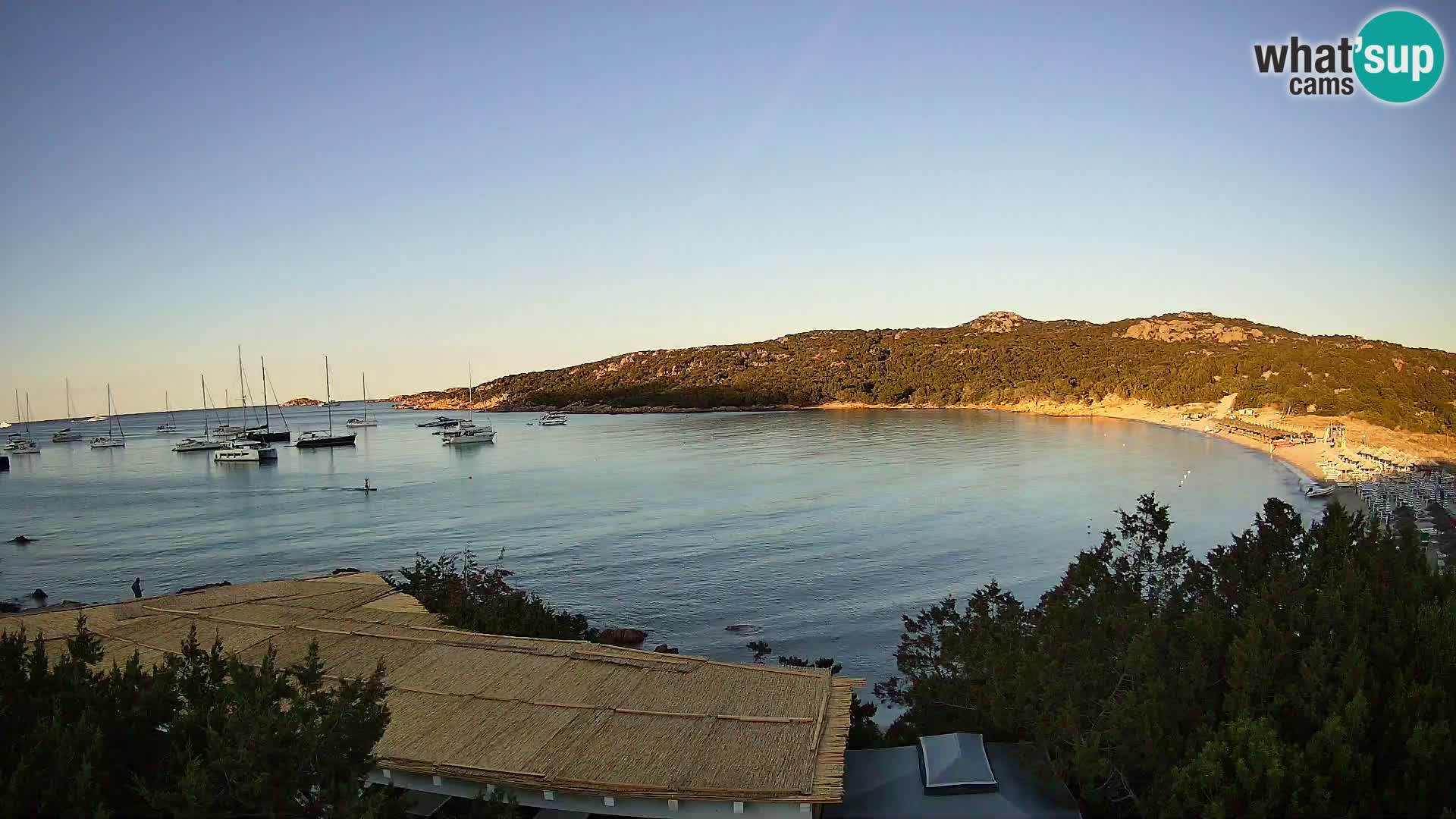 Web kamera na plaži Pevero Arzachena – Sardinija – Italija
