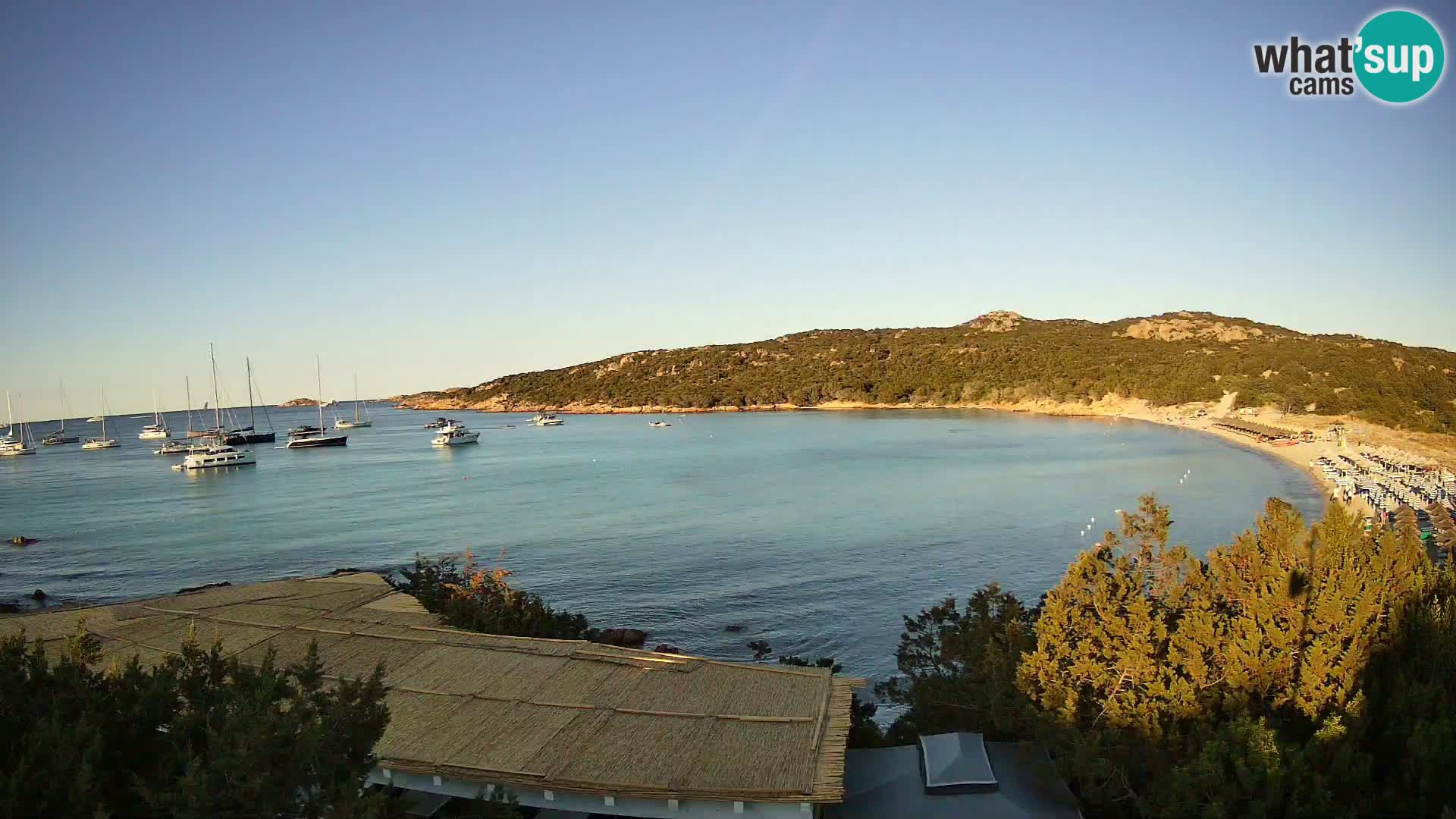 Web kamera na plaži Pevero Arzachena – Sardinija – Italija