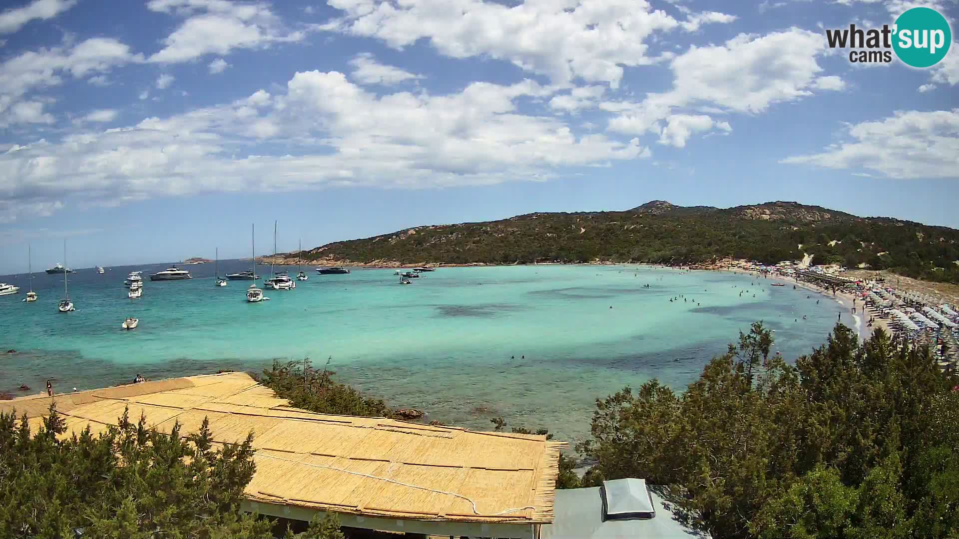 Live Pevero beach webcam Arzachena – Sardinia – Italy