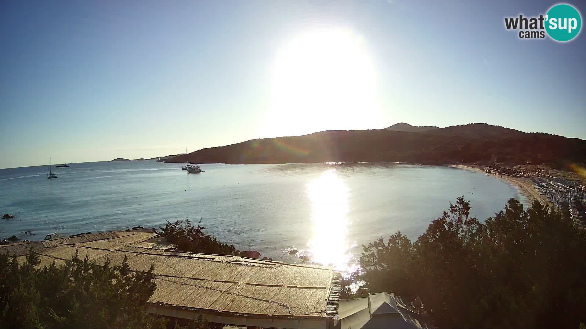Live Pevero beach webcam Arzachena – Sardinia – Italy