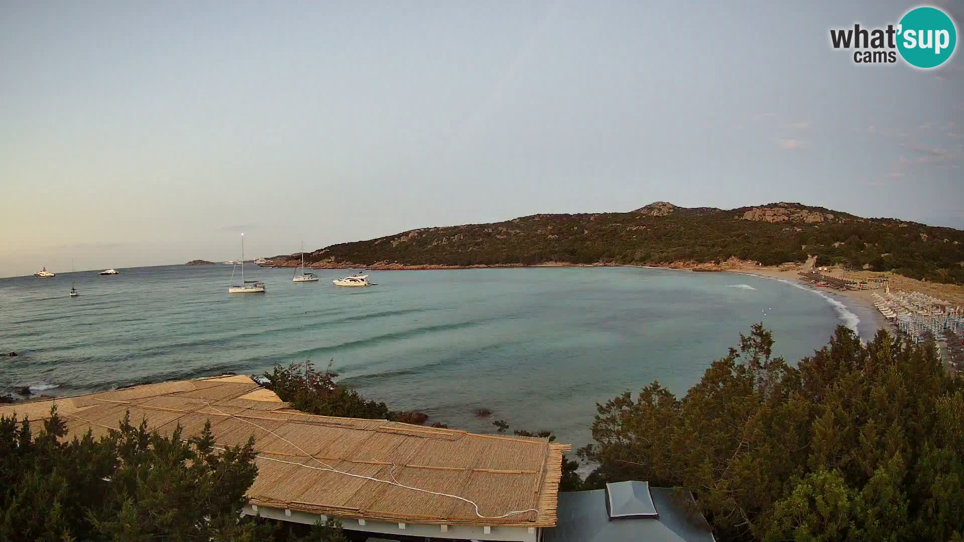 Spletna kamera na plaži Pevero v živo Arzachena – Sardinija – Italija