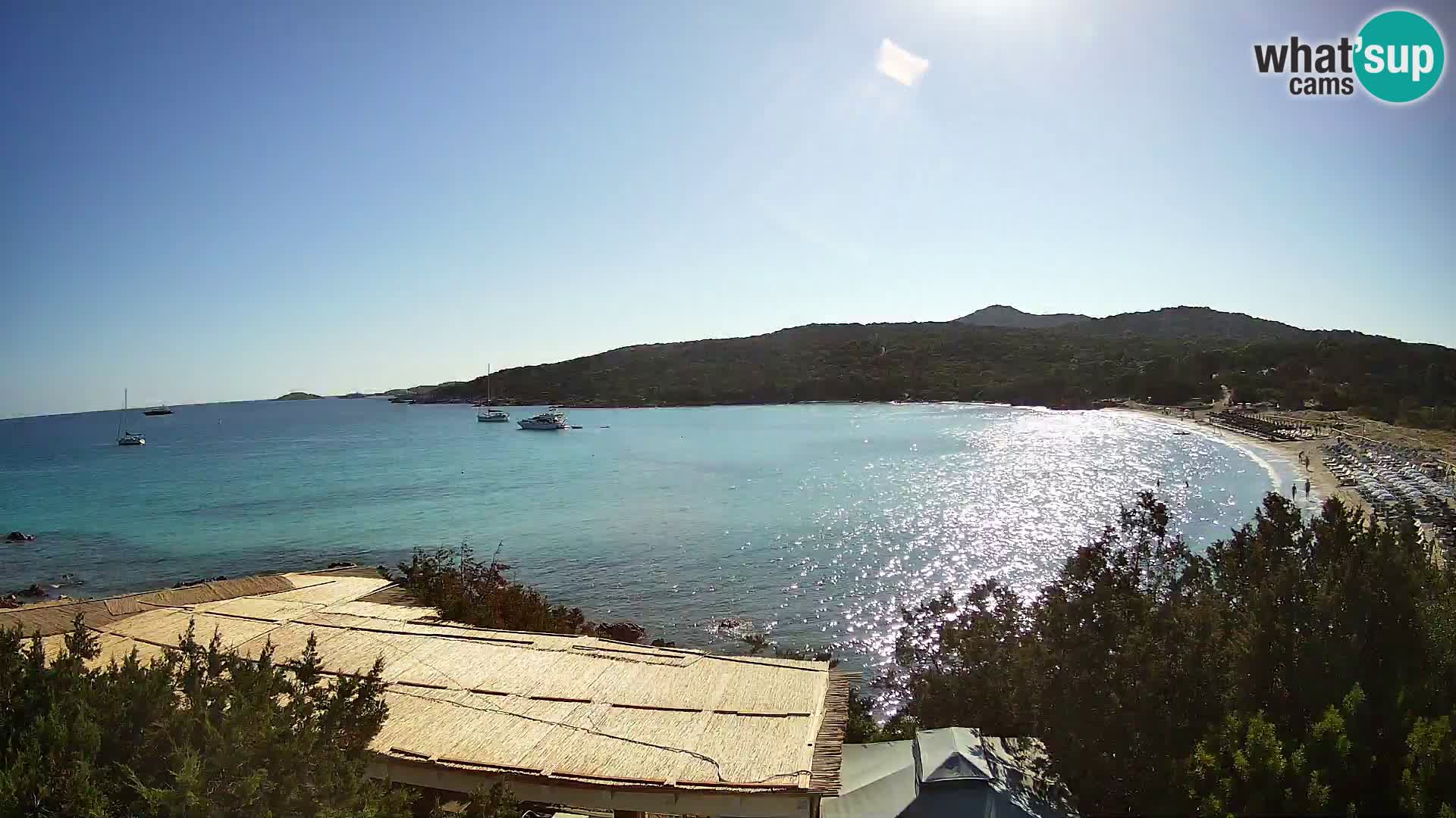 Web kamera na plaži Pevero Arzachena – Sardinija – Italija