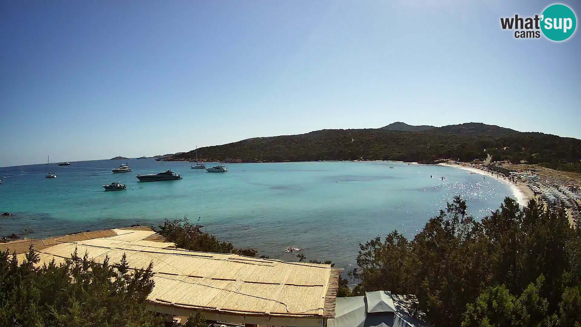 Web kamera na plaži Pevero Arzachena – Sardinija – Italija