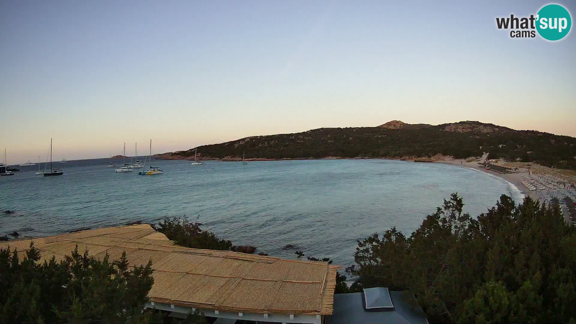 Spletna kamera na plaži Pevero v živo Arzachena – Sardinija – Italija