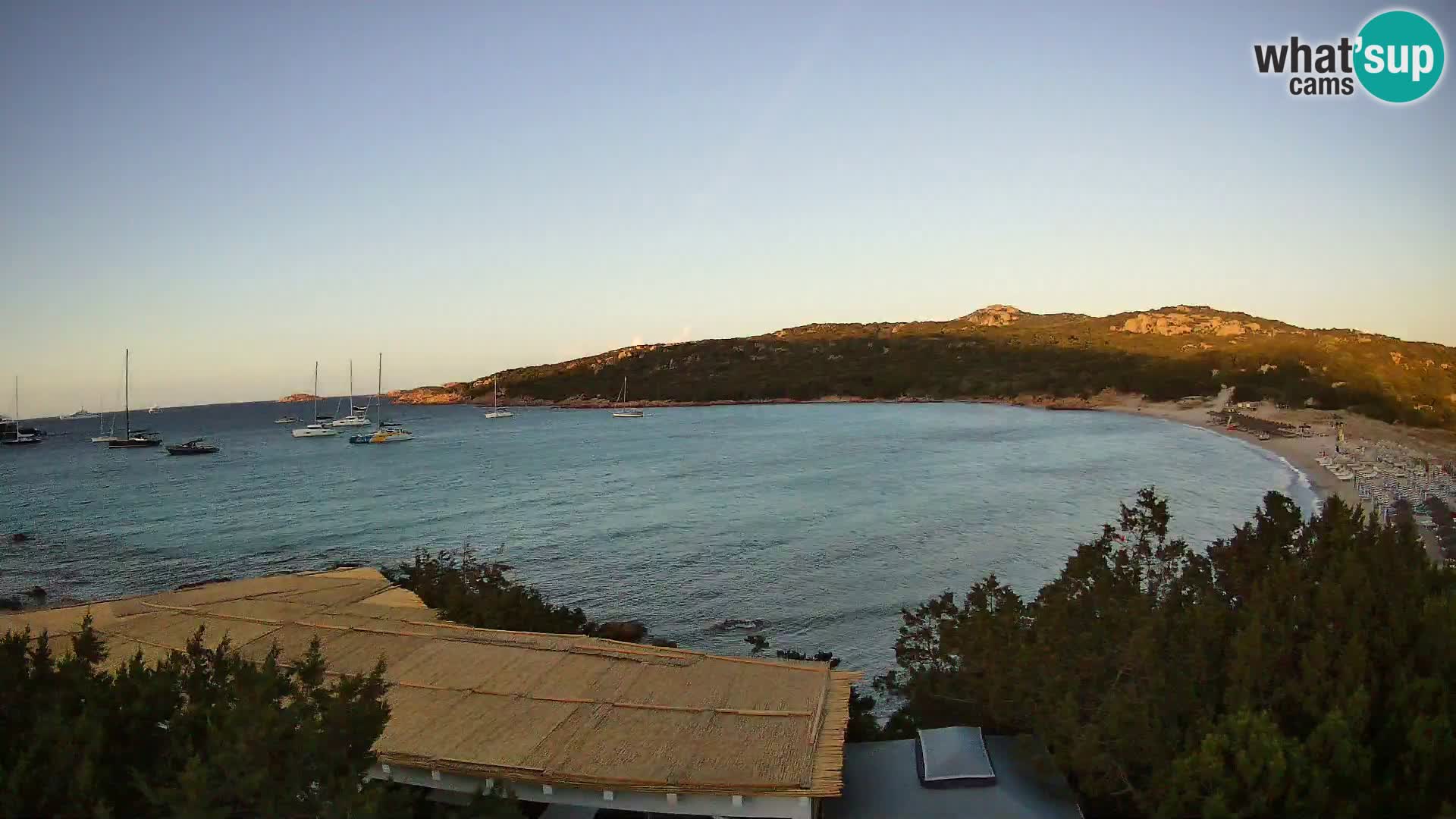 Webcam en direct de la plage de Pevero Arzachena – Sardaigne – Italie