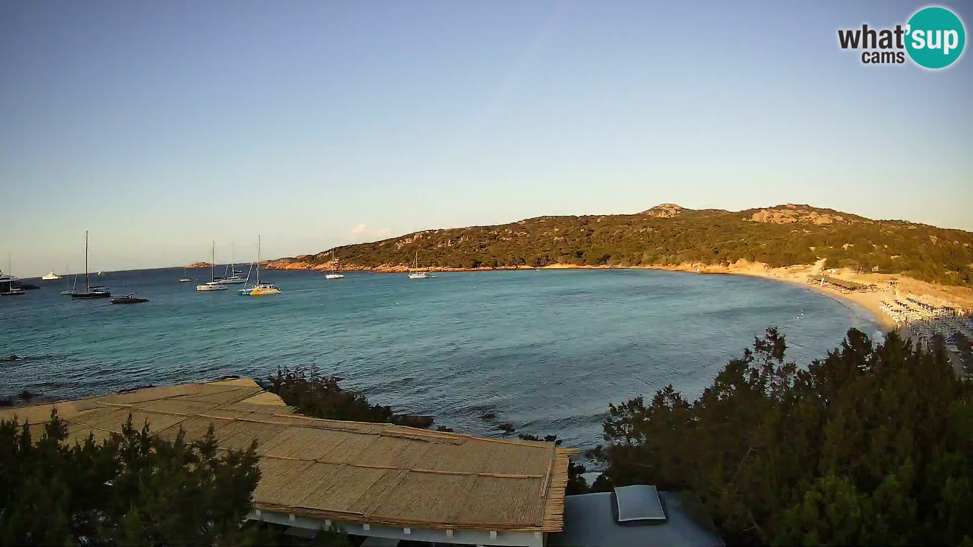 Live Pevero beach webcam Arzachena – Sardinia – Italy
