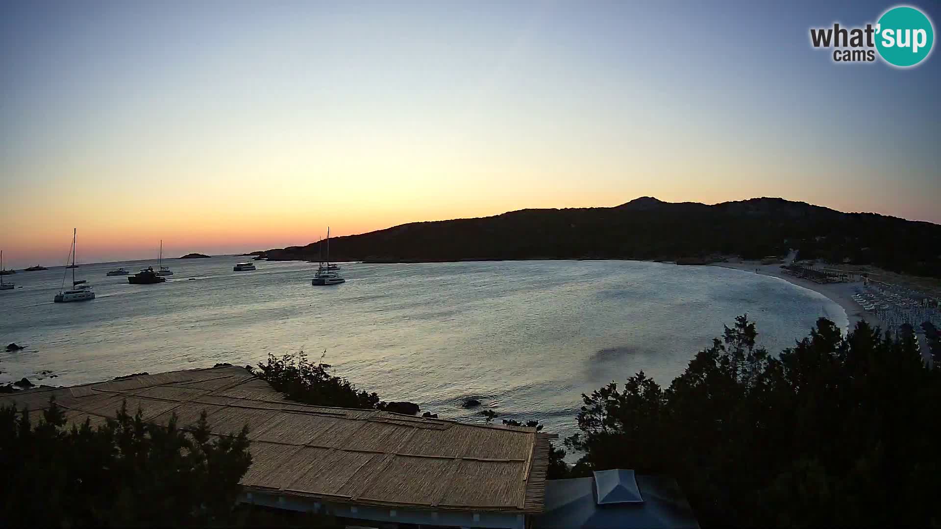 Web kamera na plaži Pevero Arzachena – Sardinija – Italija