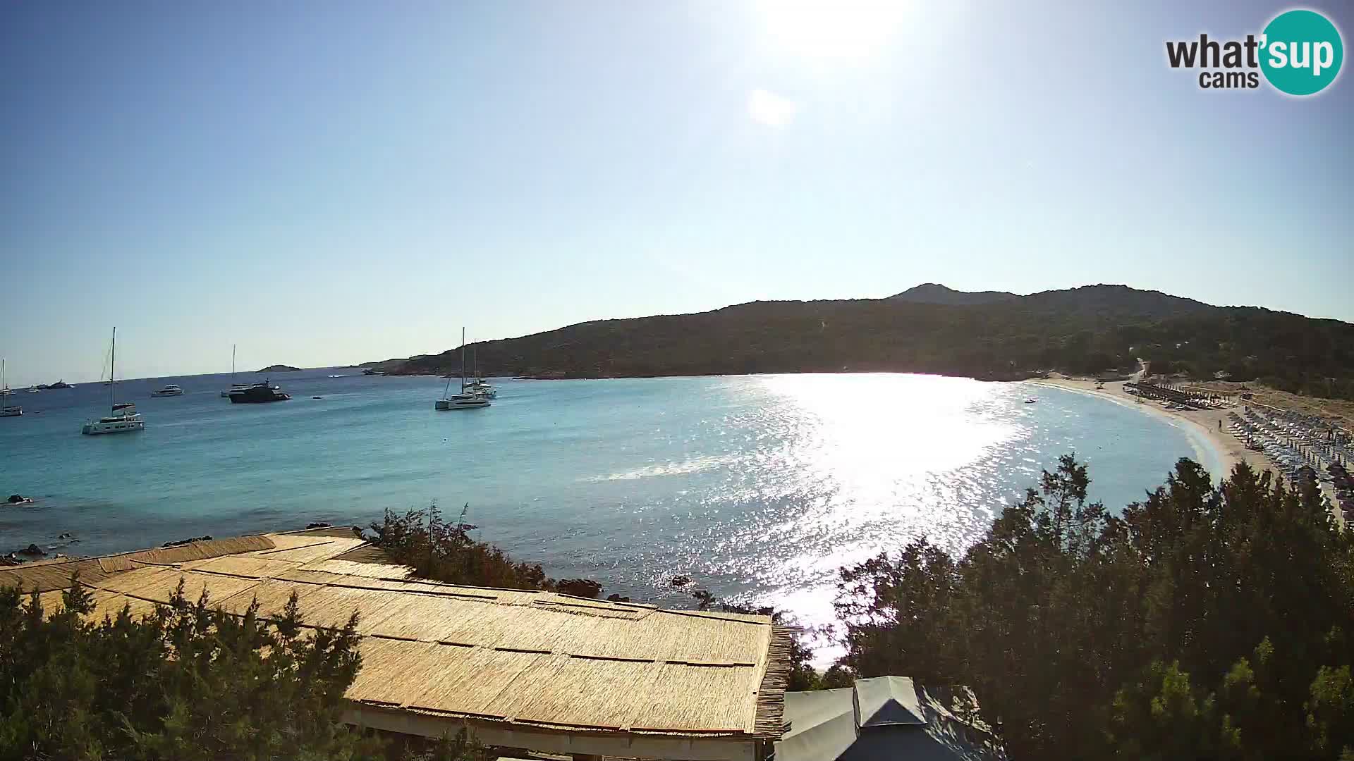 Web kamera na plaži Pevero Arzachena – Sardinija – Italija