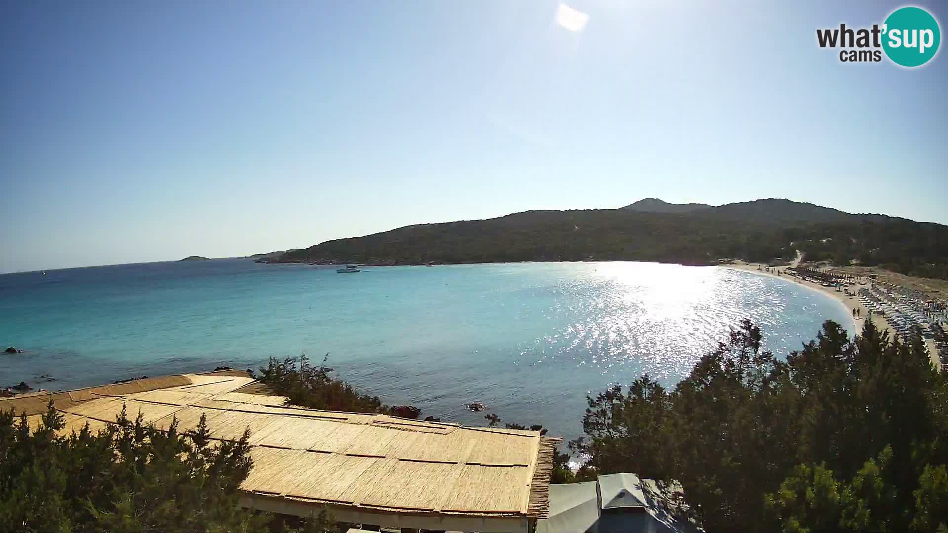 Live Pevero beach webcam Arzachena – Sardinia – Italy