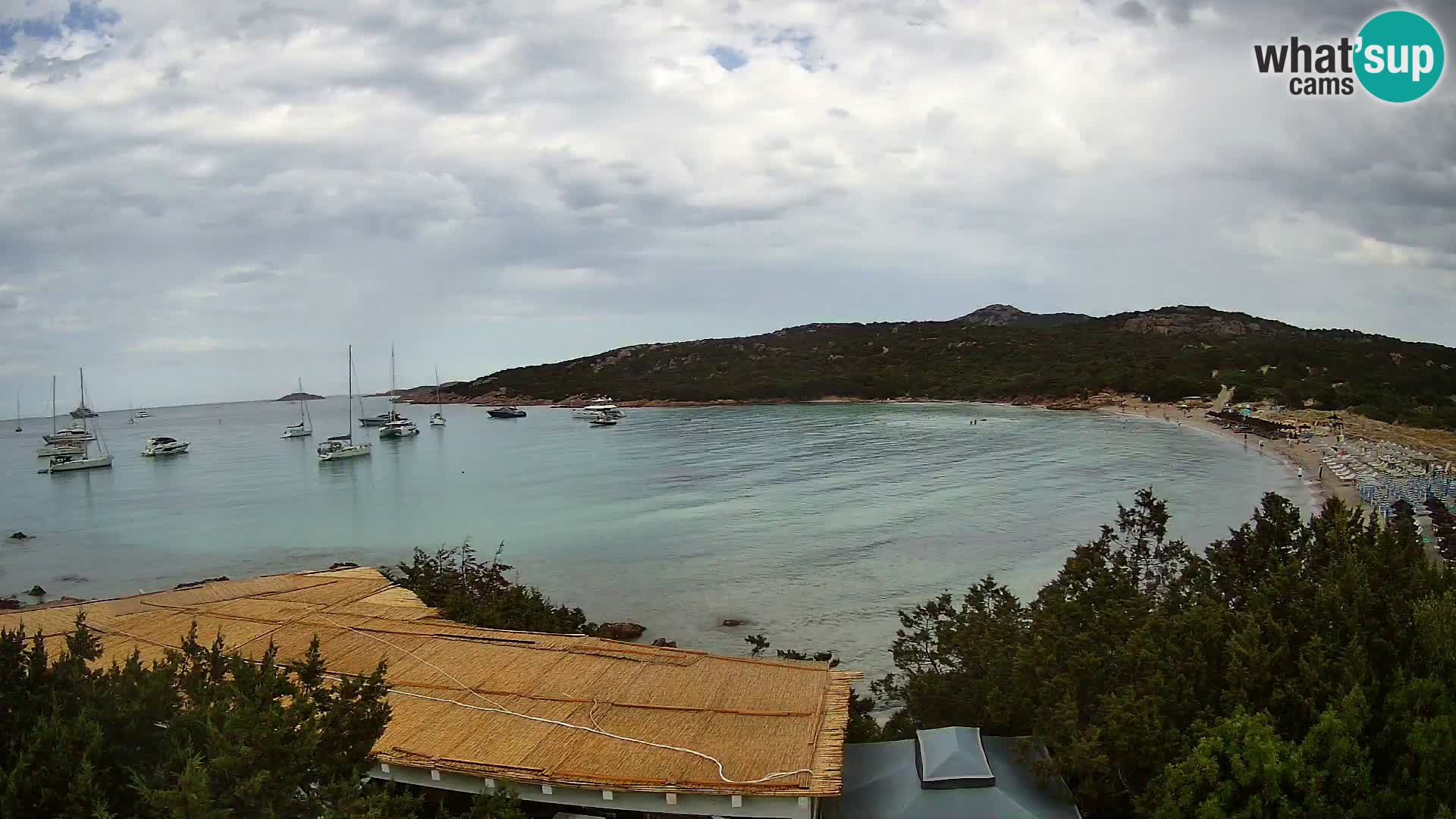 Live Pevero beach webcam Arzachena – Sardinia – Italy