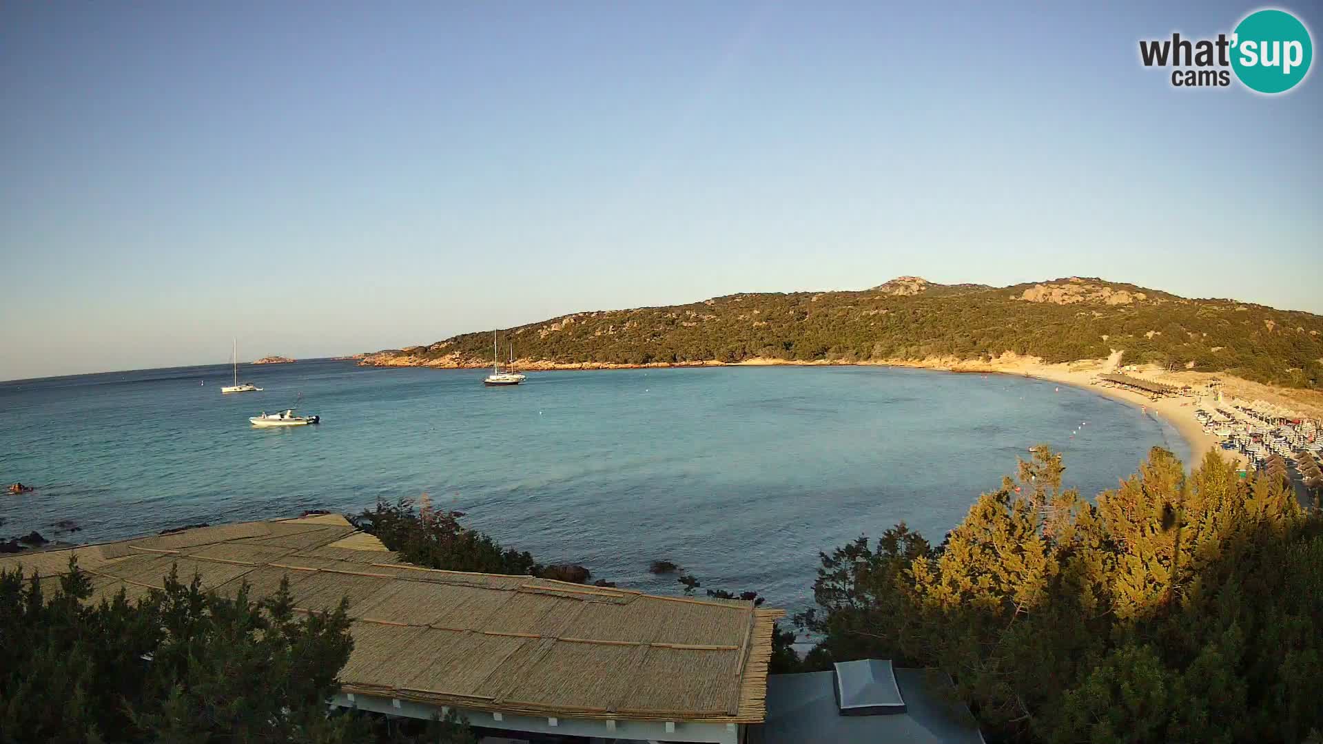 Web kamera na plaži Pevero Arzachena – Sardinija – Italija