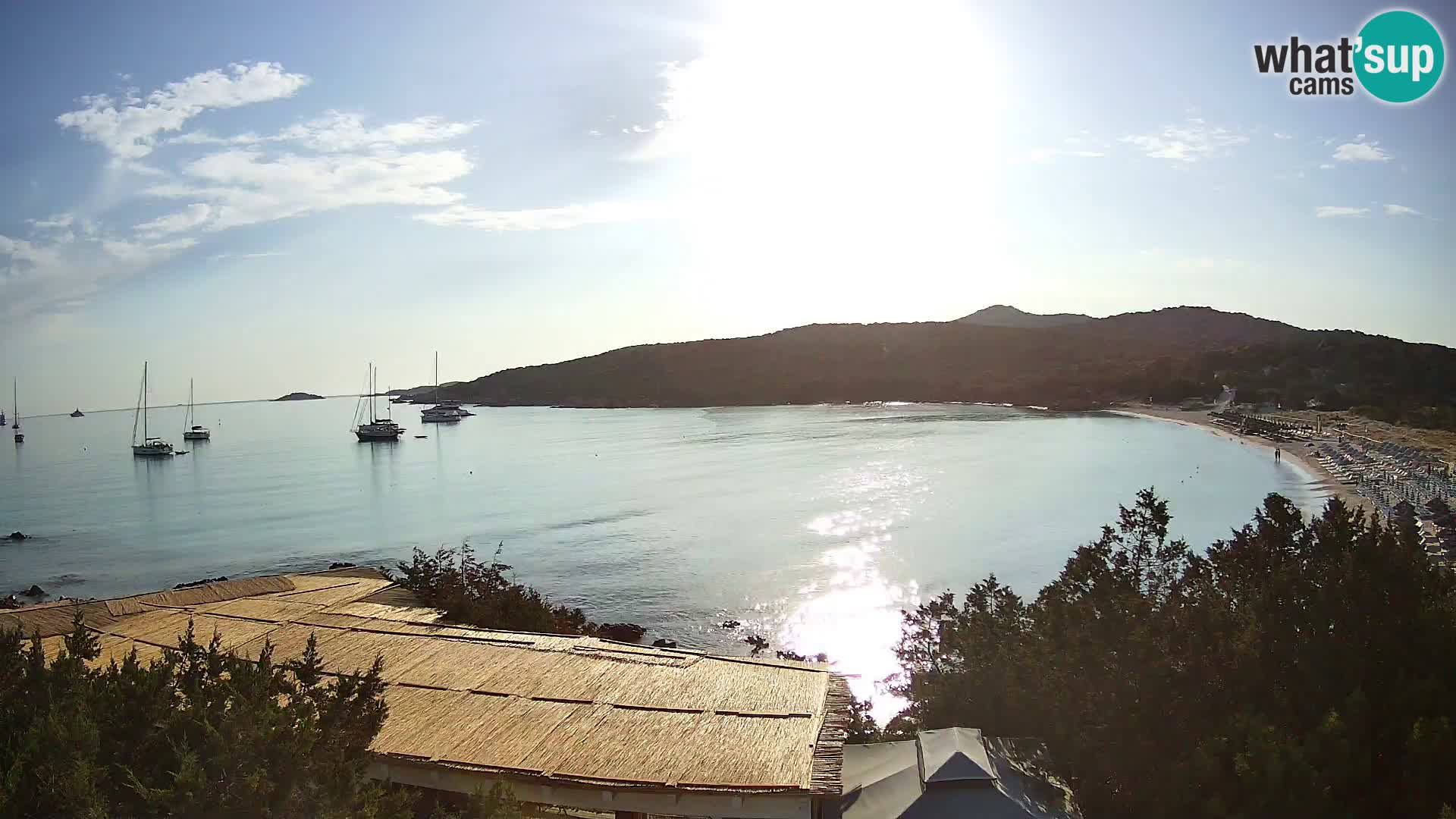 Live Pevero beach webcam Arzachena – Sardinia – Italy