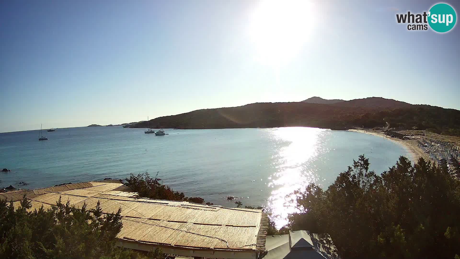 Web kamera na plaži Pevero Arzachena – Sardinija – Italija