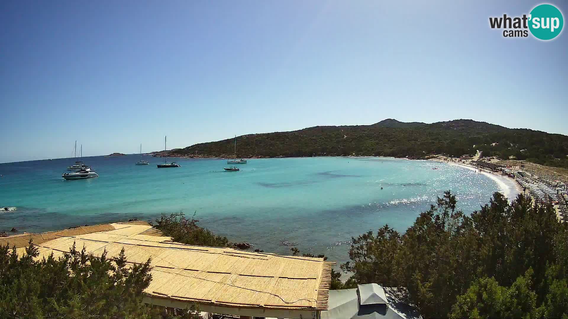 Live webcam Pevero Beach Arzachena – Cerdeña – Italia