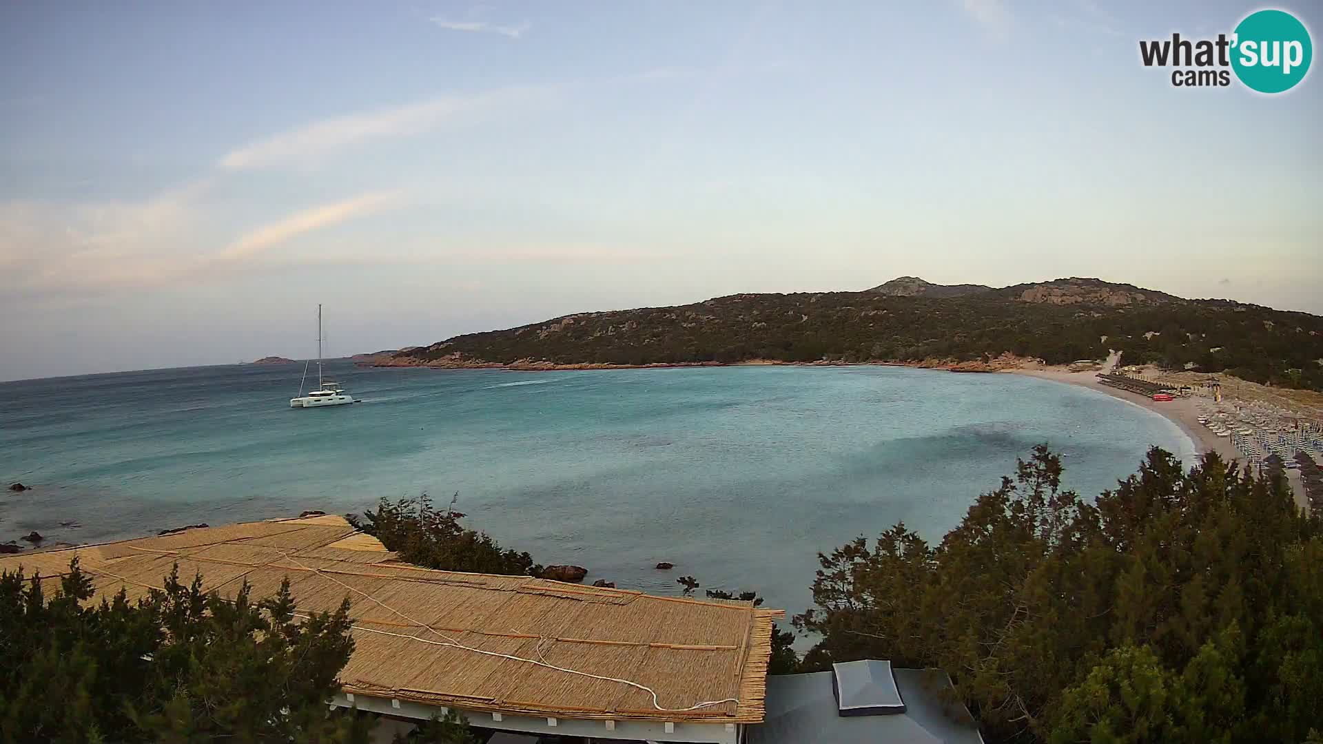Live Pevero beach webcam Arzachena – Sardinia – Italy