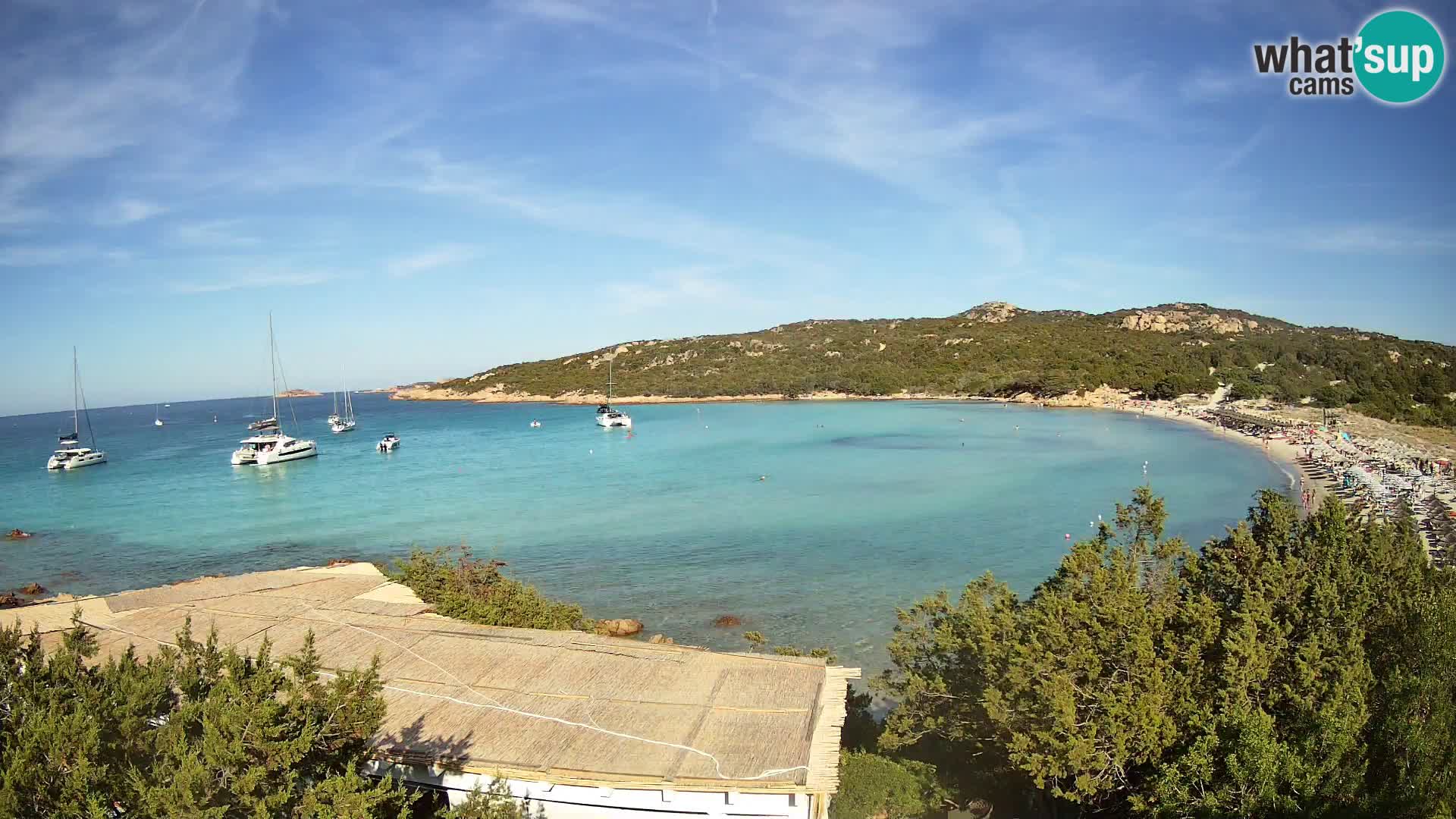 Live Pevero beach webcam Arzachena – Sardinia – Italy