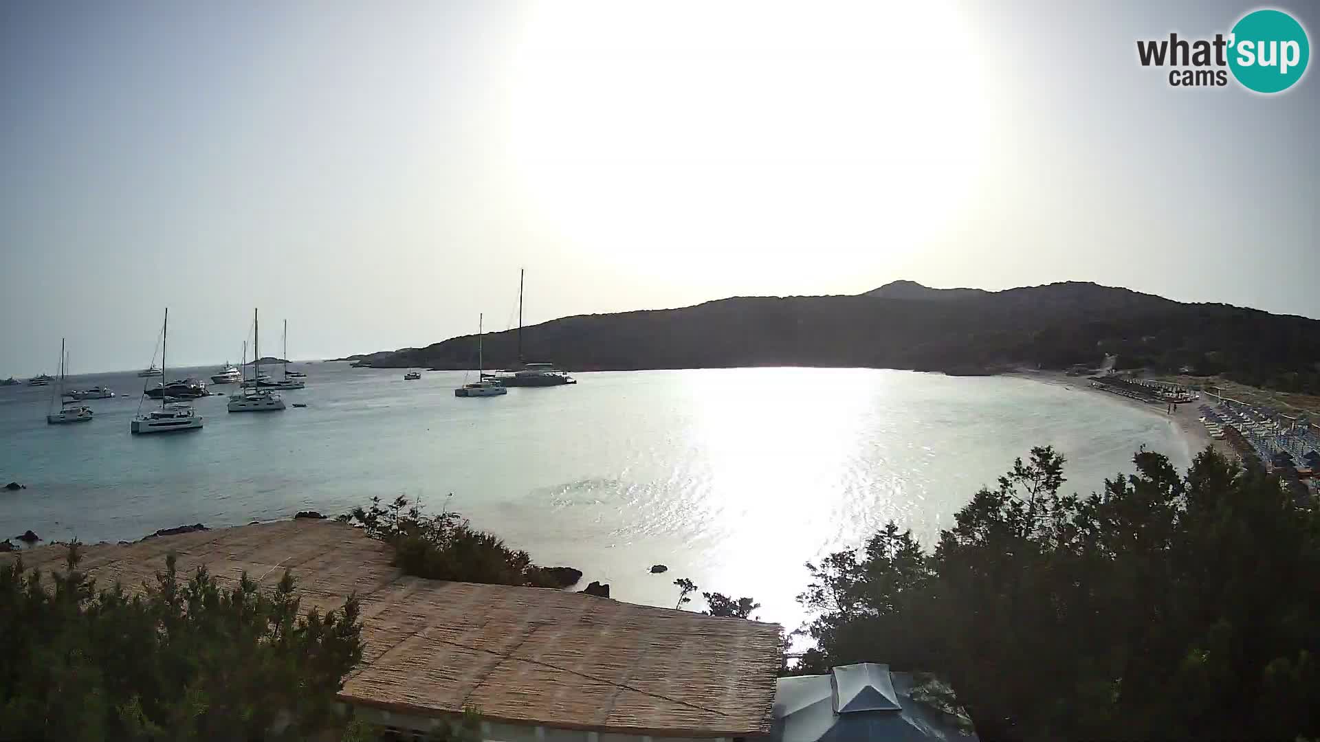 Live Pevero beach webcam Arzachena – Sardinia – Italy