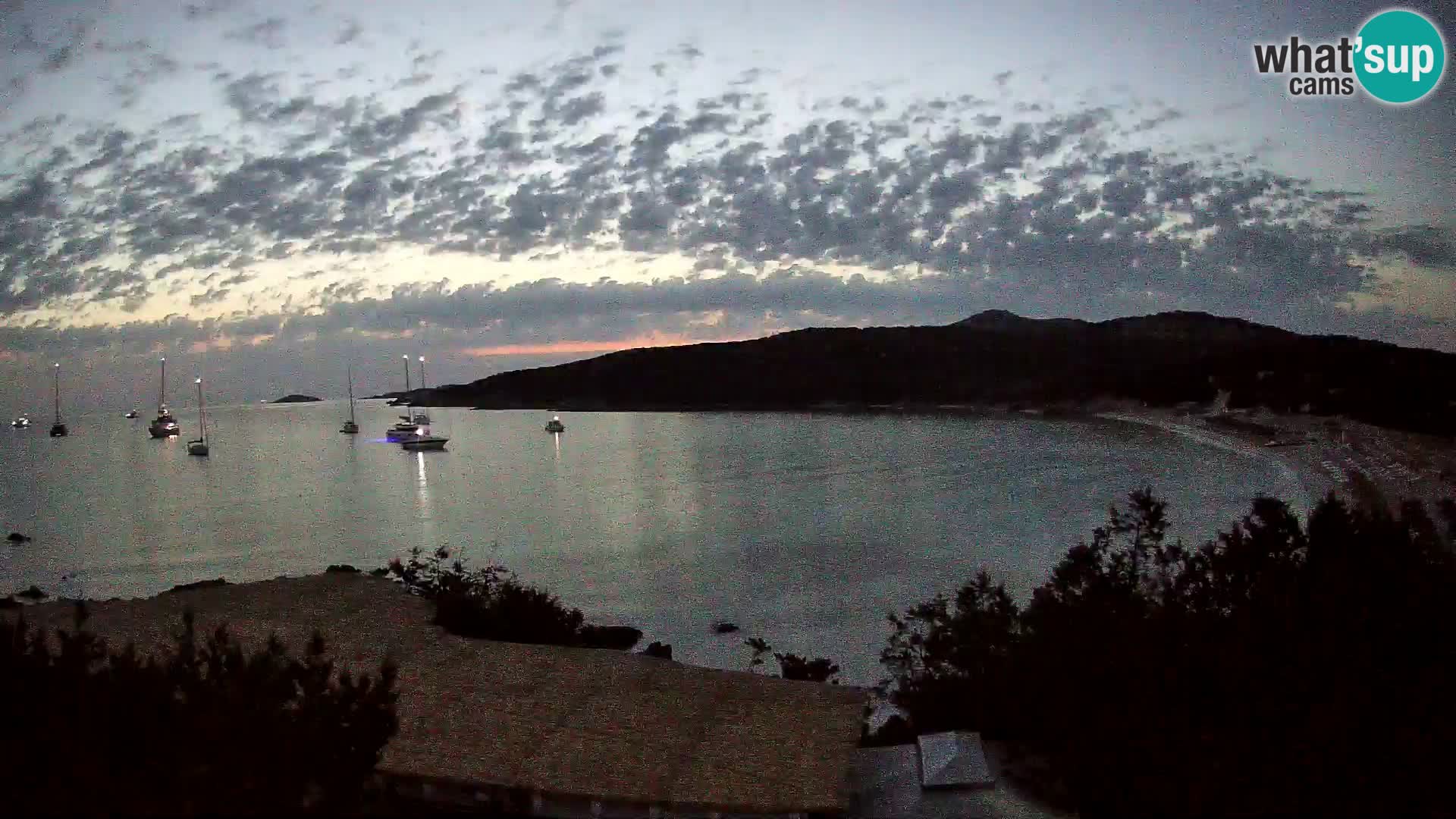 Spletna kamera na plaži Pevero v živo Arzachena – Sardinija – Italija