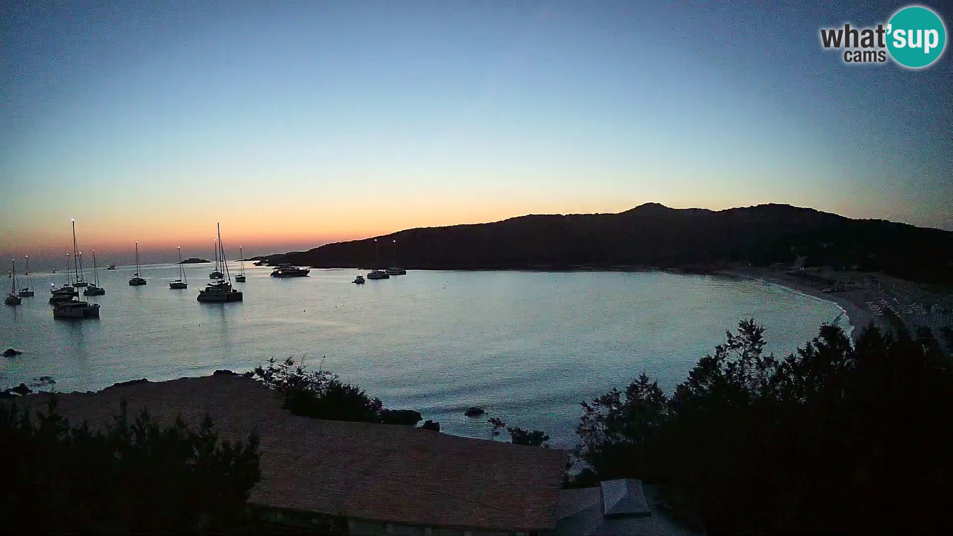 Web kamera na plaži Pevero Arzachena – Sardinija – Italija