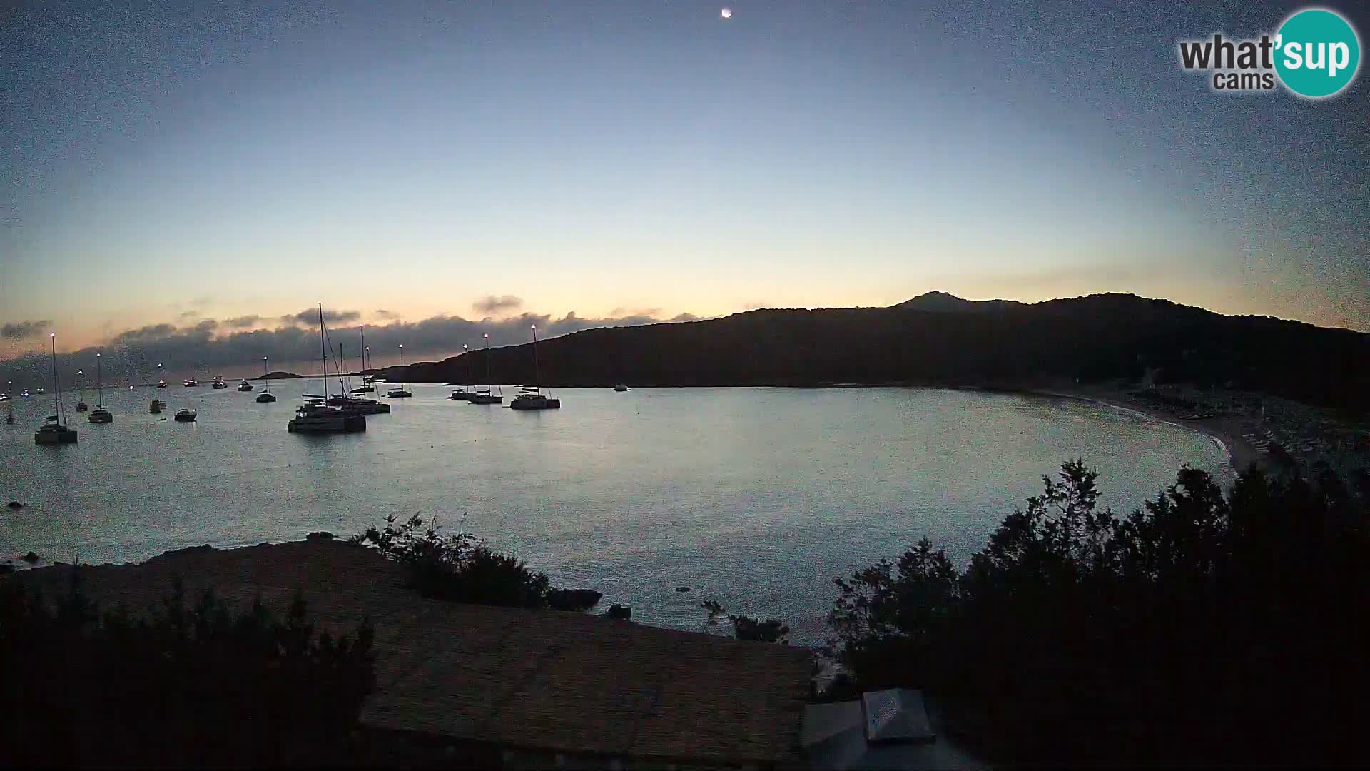 Live Pevero beach webcam Arzachena – Sardinia – Italy