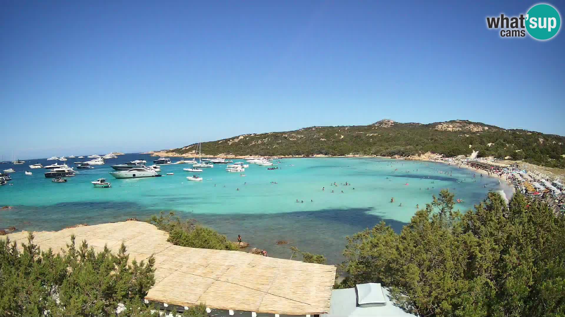 Live Pevero beach webcam Arzachena – Sardinia – Italy