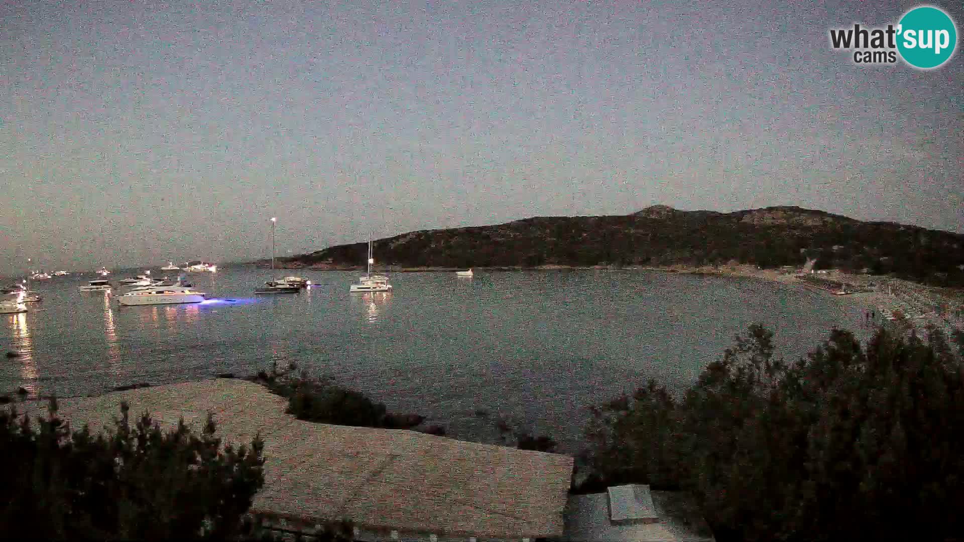 Spletna kamera na plaži Pevero v živo Arzachena – Sardinija – Italija