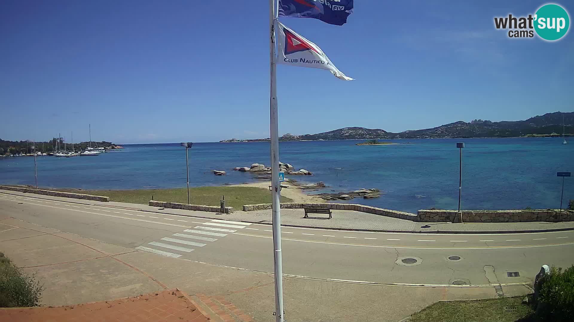 Live webcam Cannigione – Arzachena – Sardaigne – Italie livecam