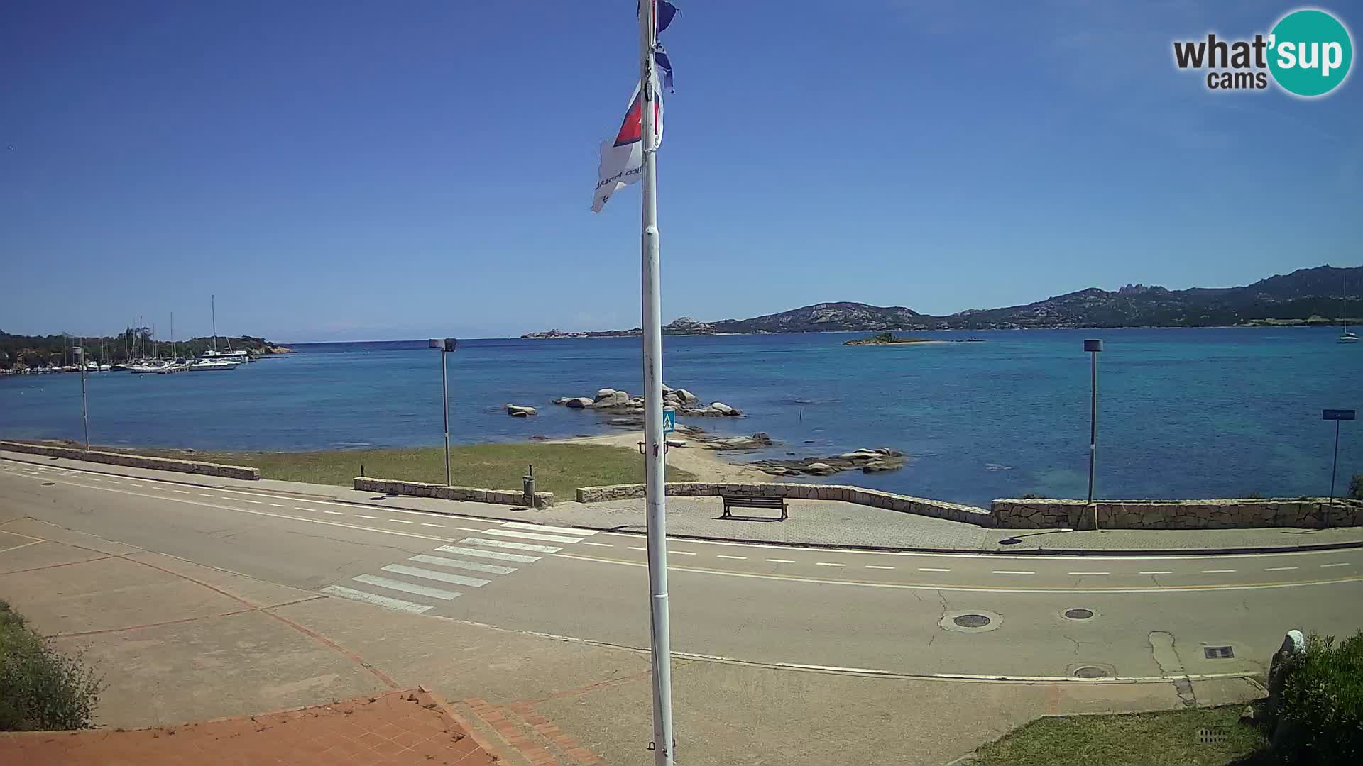 Live webcam Cannigione – Arzachena – Sardinia – Italy livecam