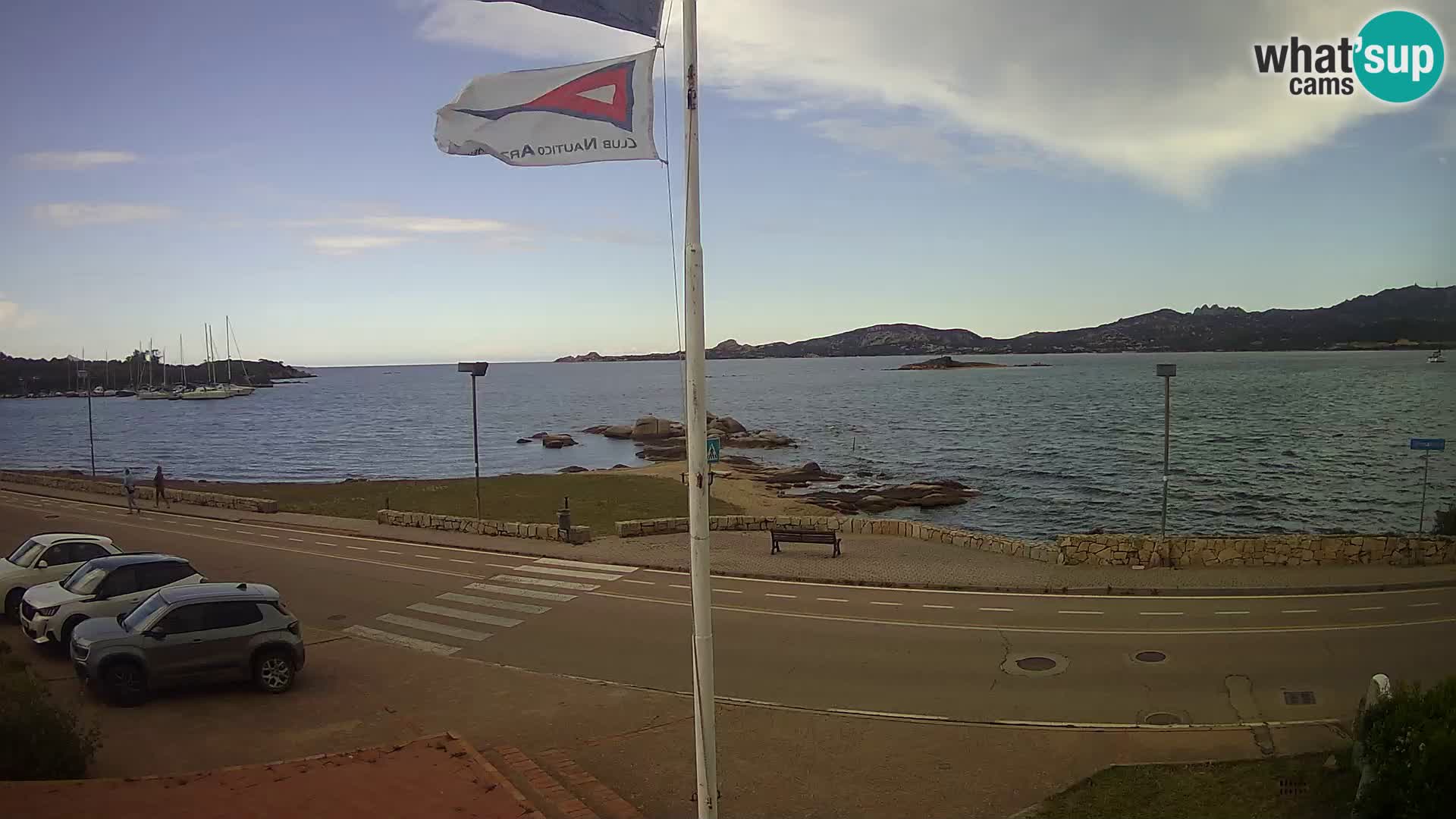 Live webcam Cannigione – Arzachena – Sardinia – Italy livecam