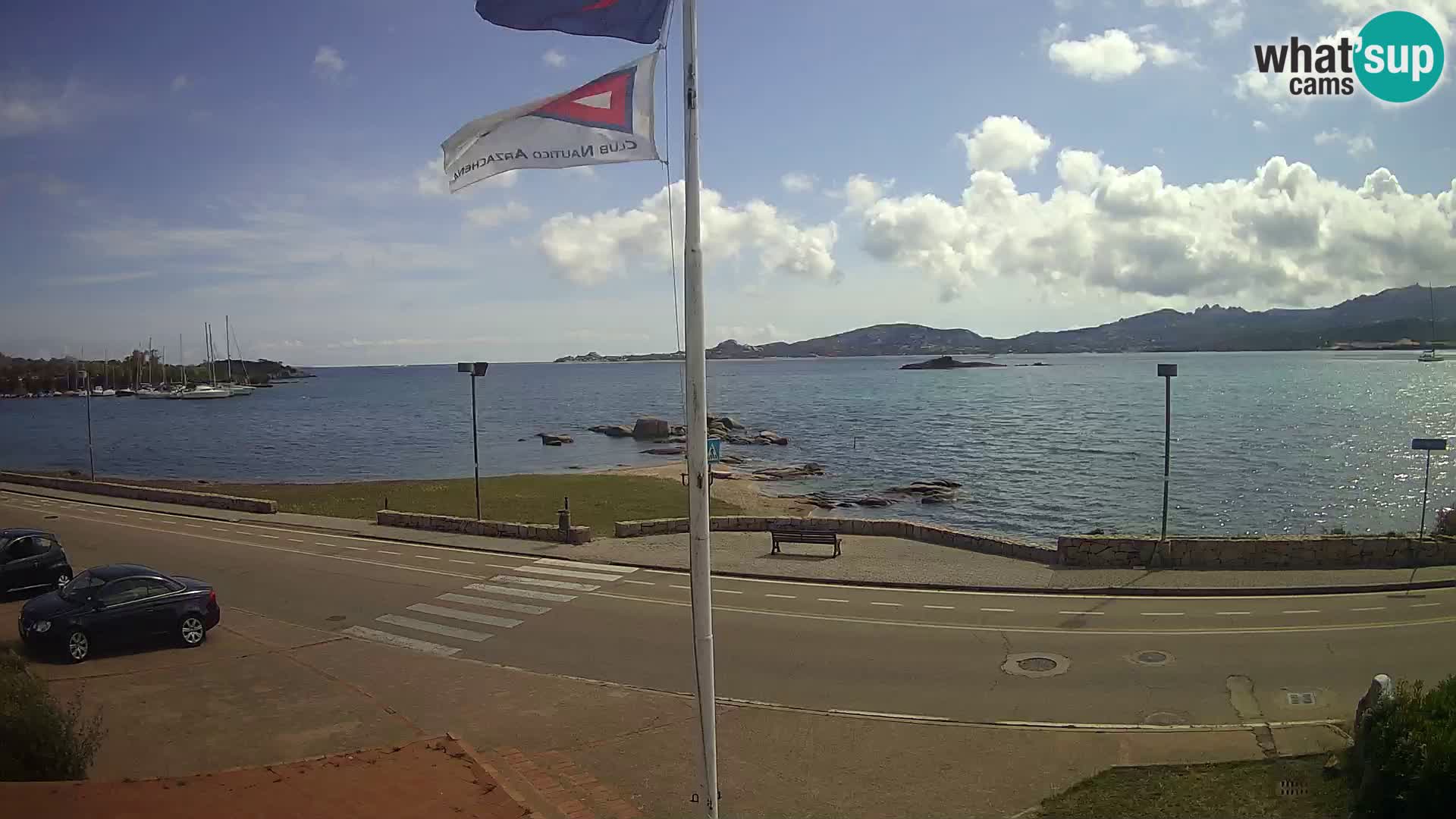 Live webcam Cannigione – Arzachena – Sardinia – Italy livecam