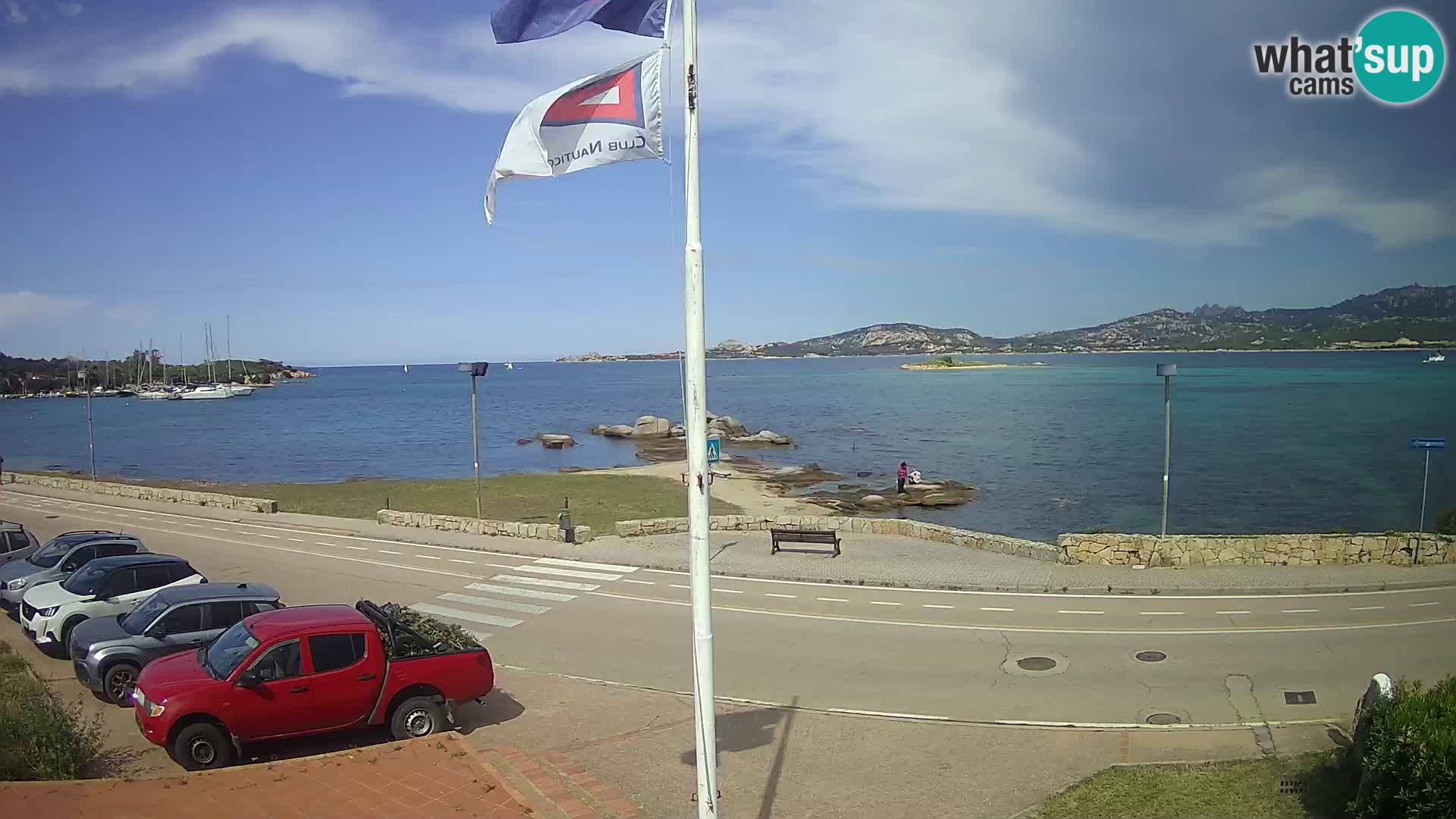 Live webcam Cannigione – Arzachena – Sardinia – Italy livecam