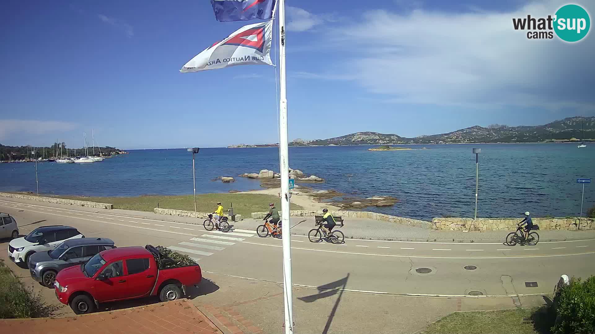 Live webcam Cannigione – Arzachena – Sardinia – Italy livecam