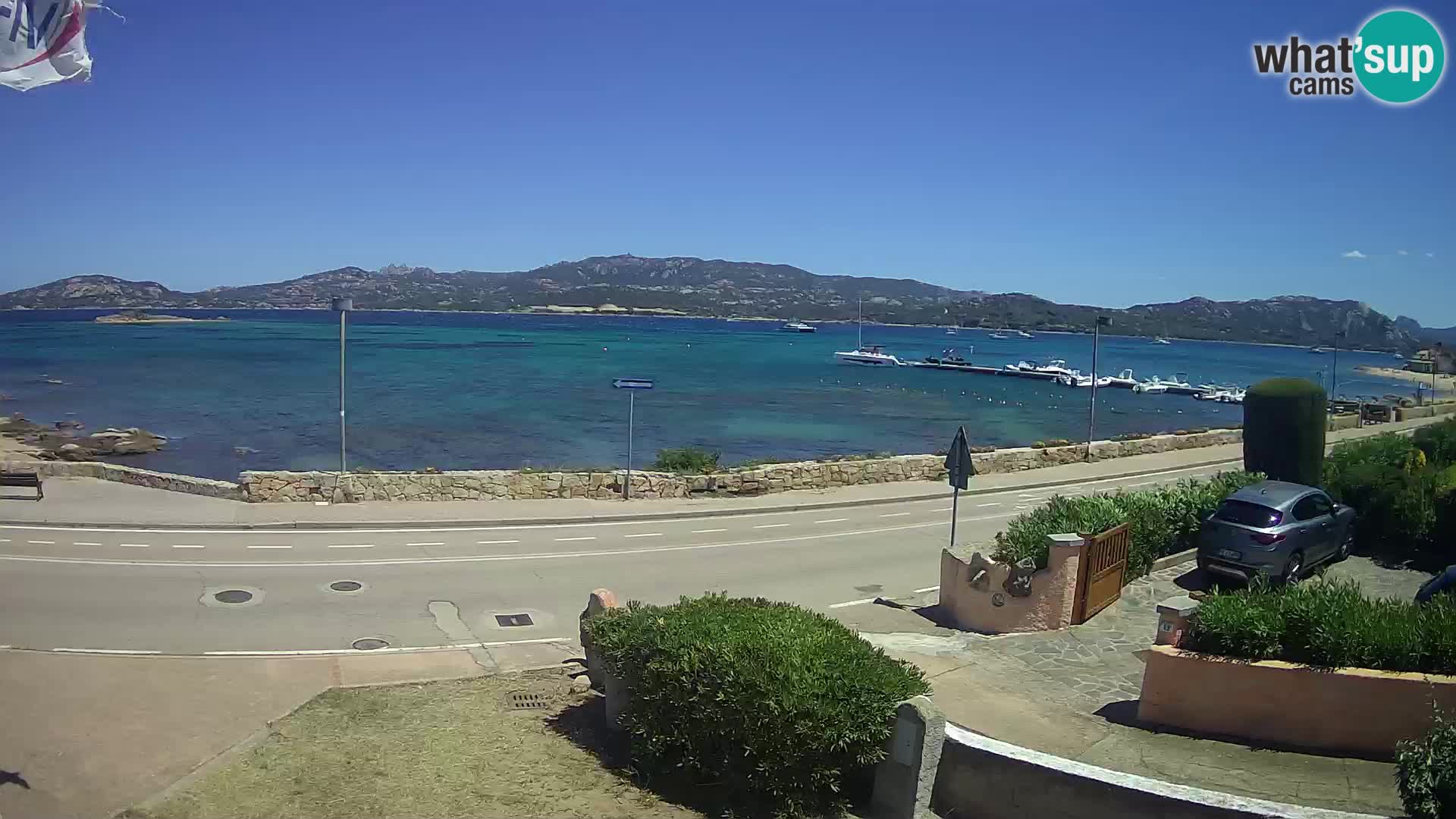 Live webcam Cannigione – Arzachena – Sardinia – Italy livecam