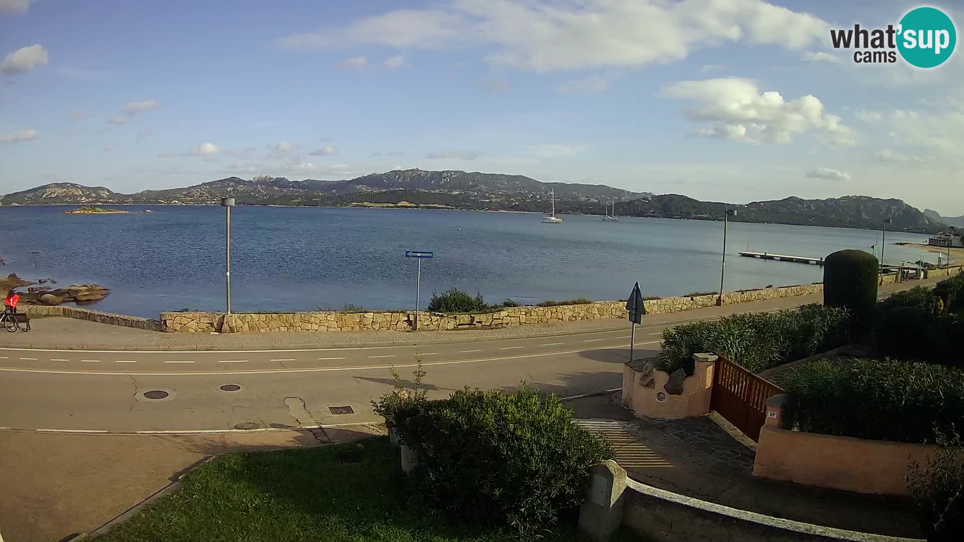 Live webcam Cannigione – Arzachena – Sardinia – Italy livecam