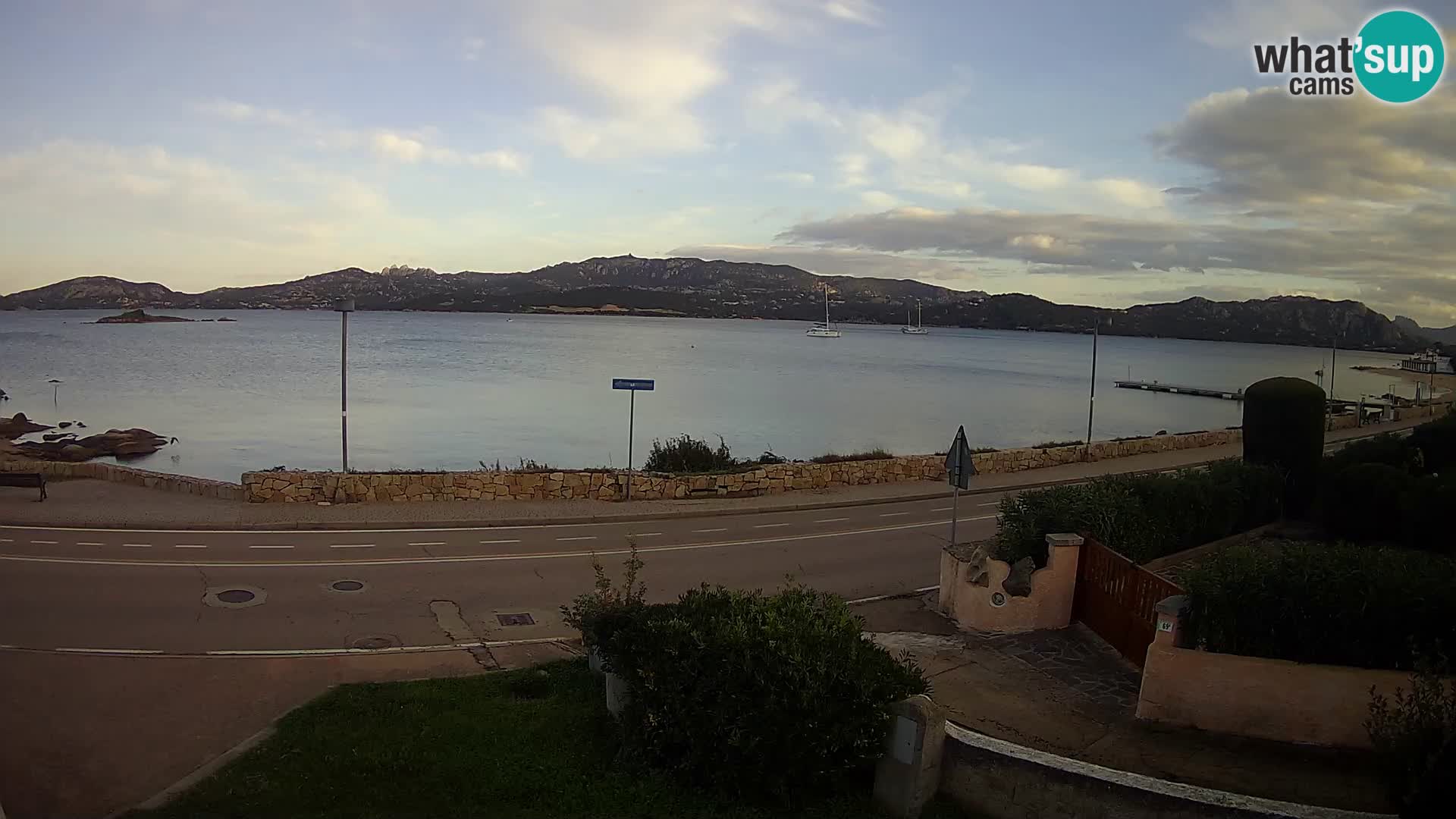 Live webcam Cannigione – Arzachena – Sardinia – Italy livecam