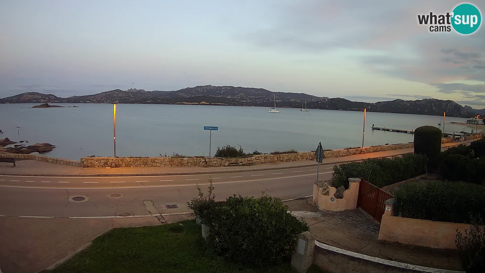 Live webcam Cannigione – Arzachena – Sardinia – Italy livecam