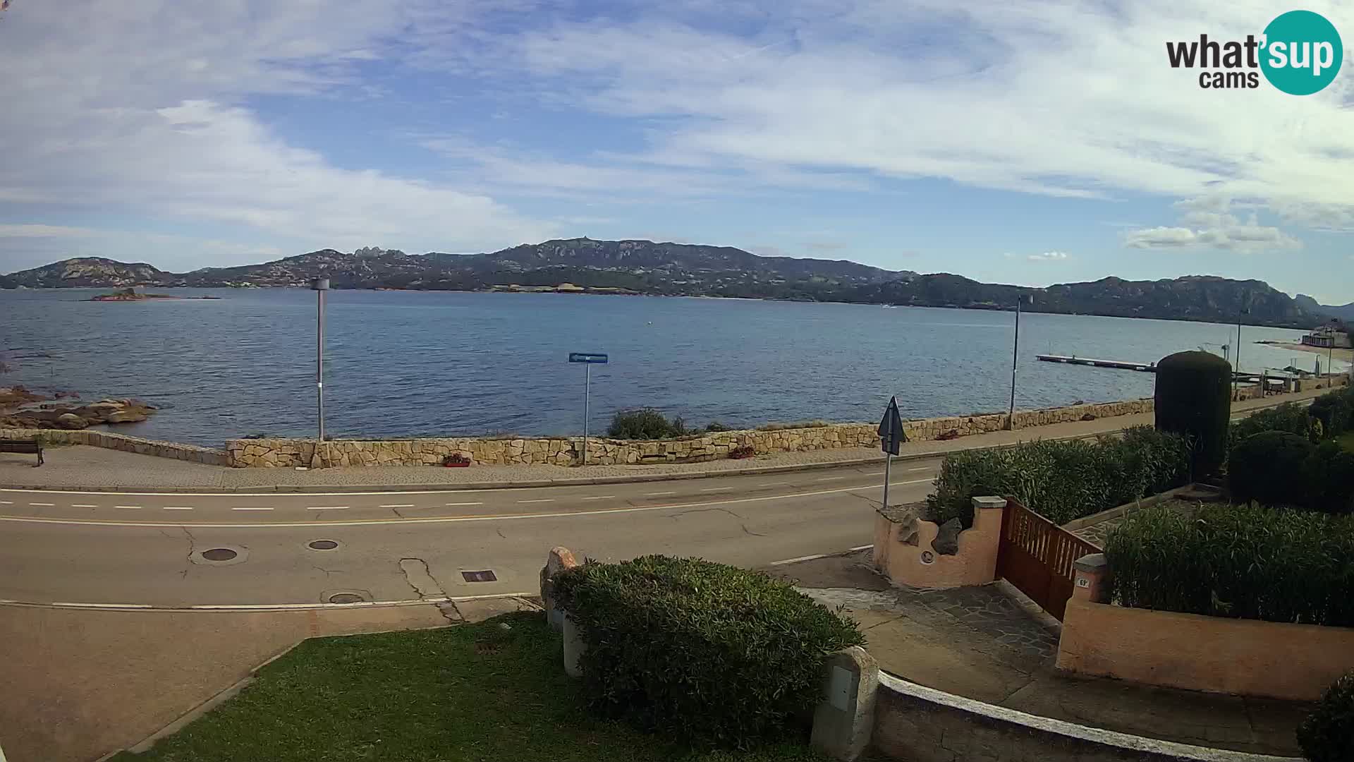 Live webcam Cannigione – Arzachena – Sardinia – Italy livecam