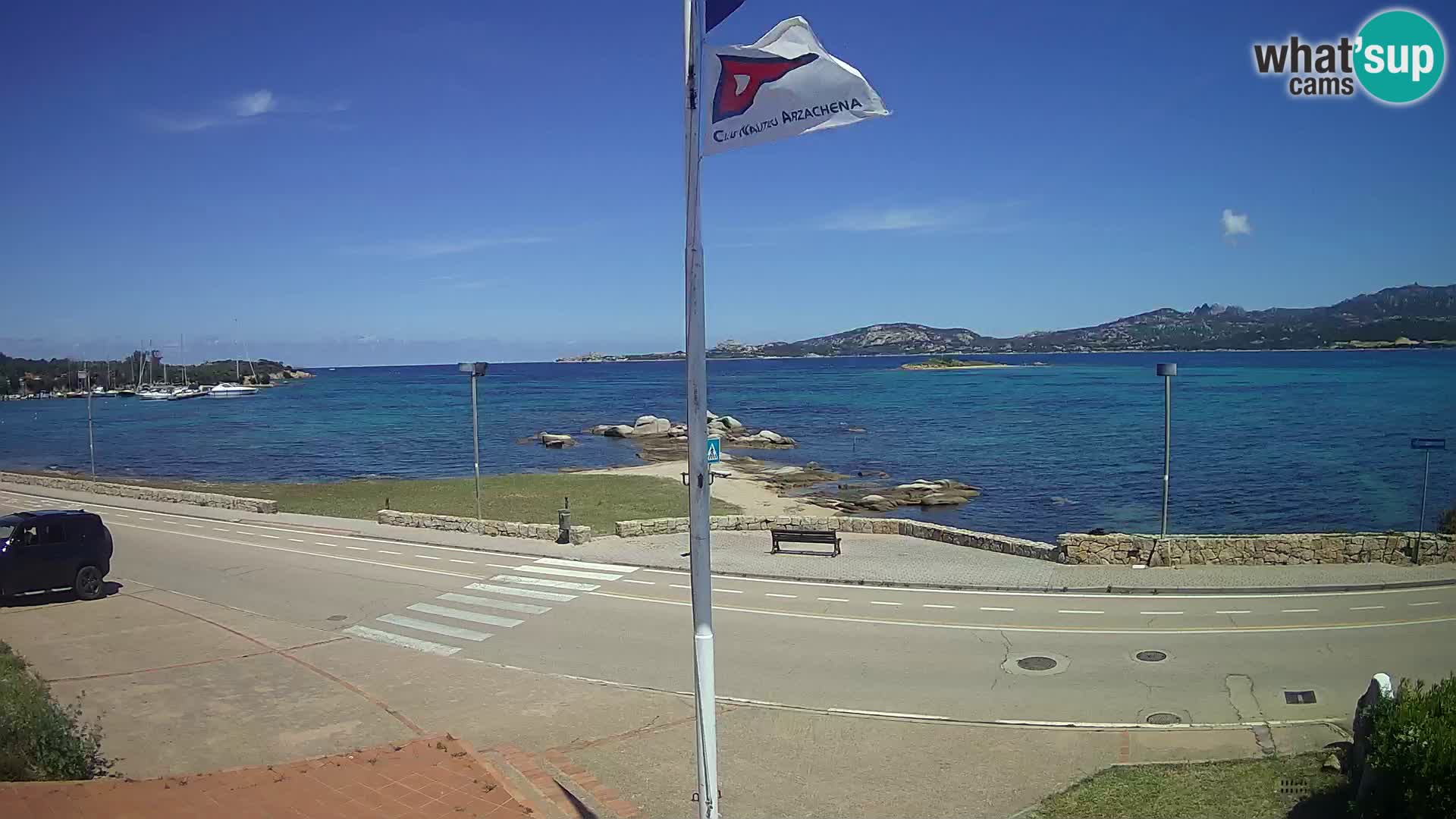 Live webcam Cannigione – Arzachena – Sardaigne – Italie livecam
