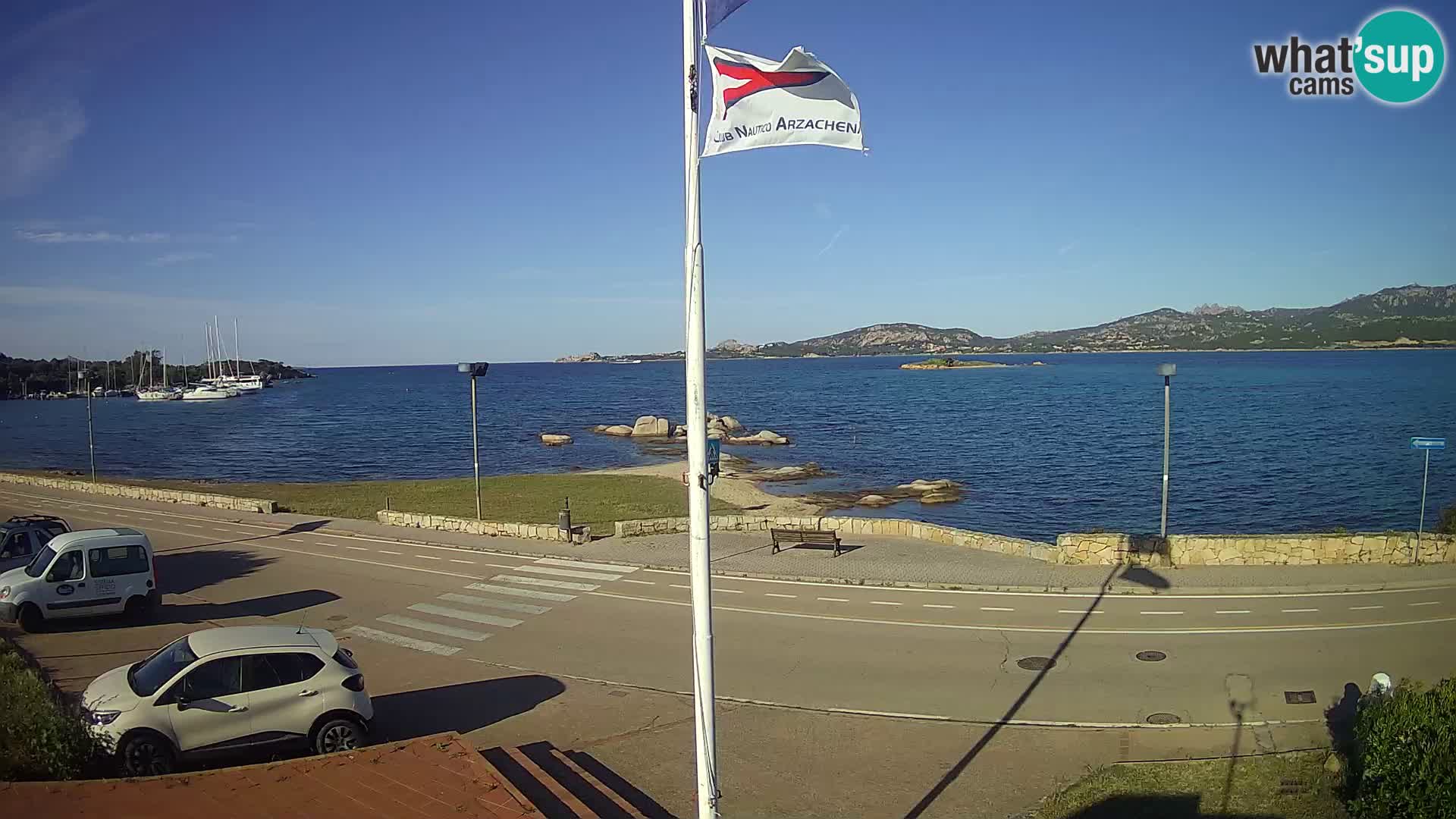 Live webcam Cannigione – Arzachena – Sardinia – Italy livecam
