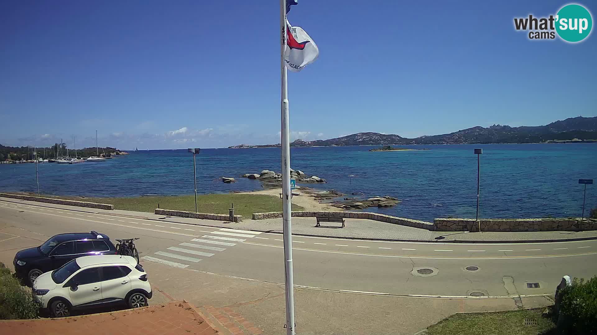 Live webcam Cannigione – Arzachena – Sardinia – Italy livecam