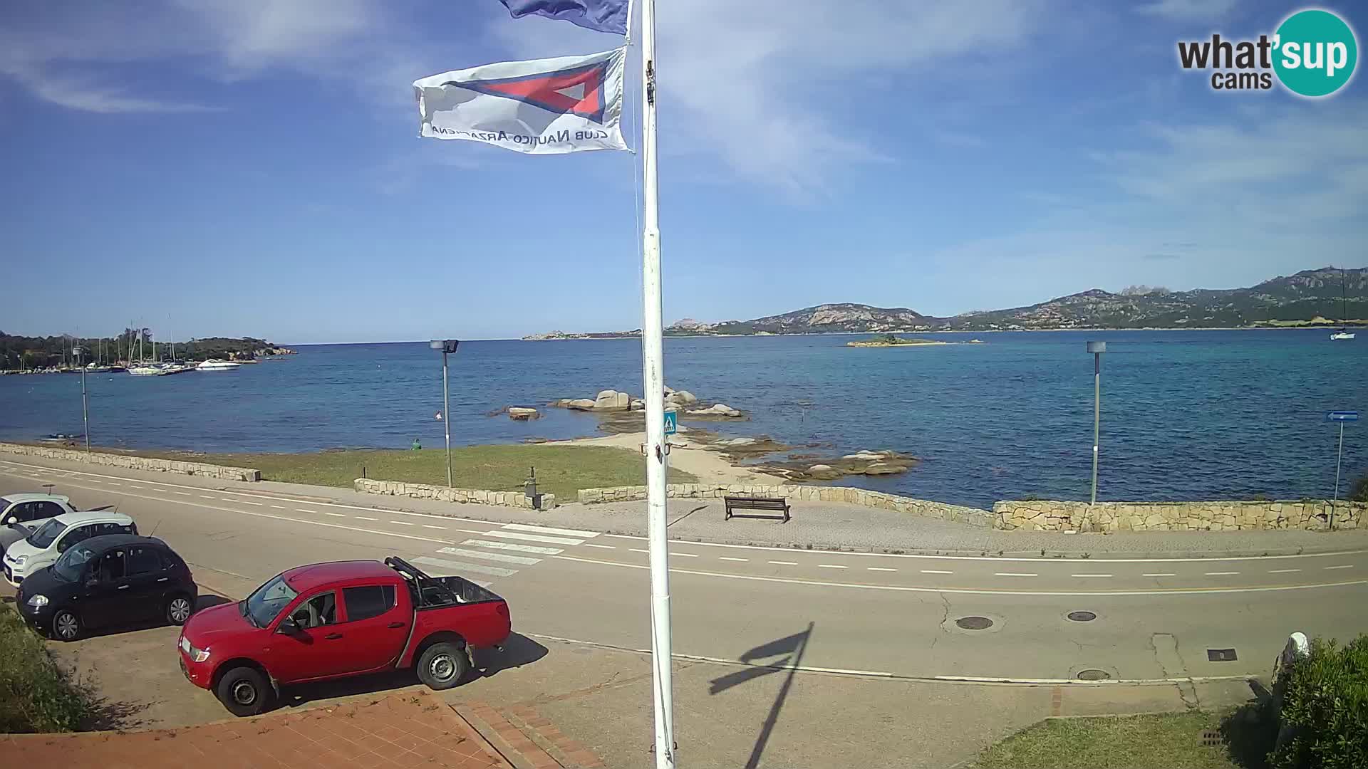 Live webcam Cannigione – Arzachena – Sardinia – Italy livecam