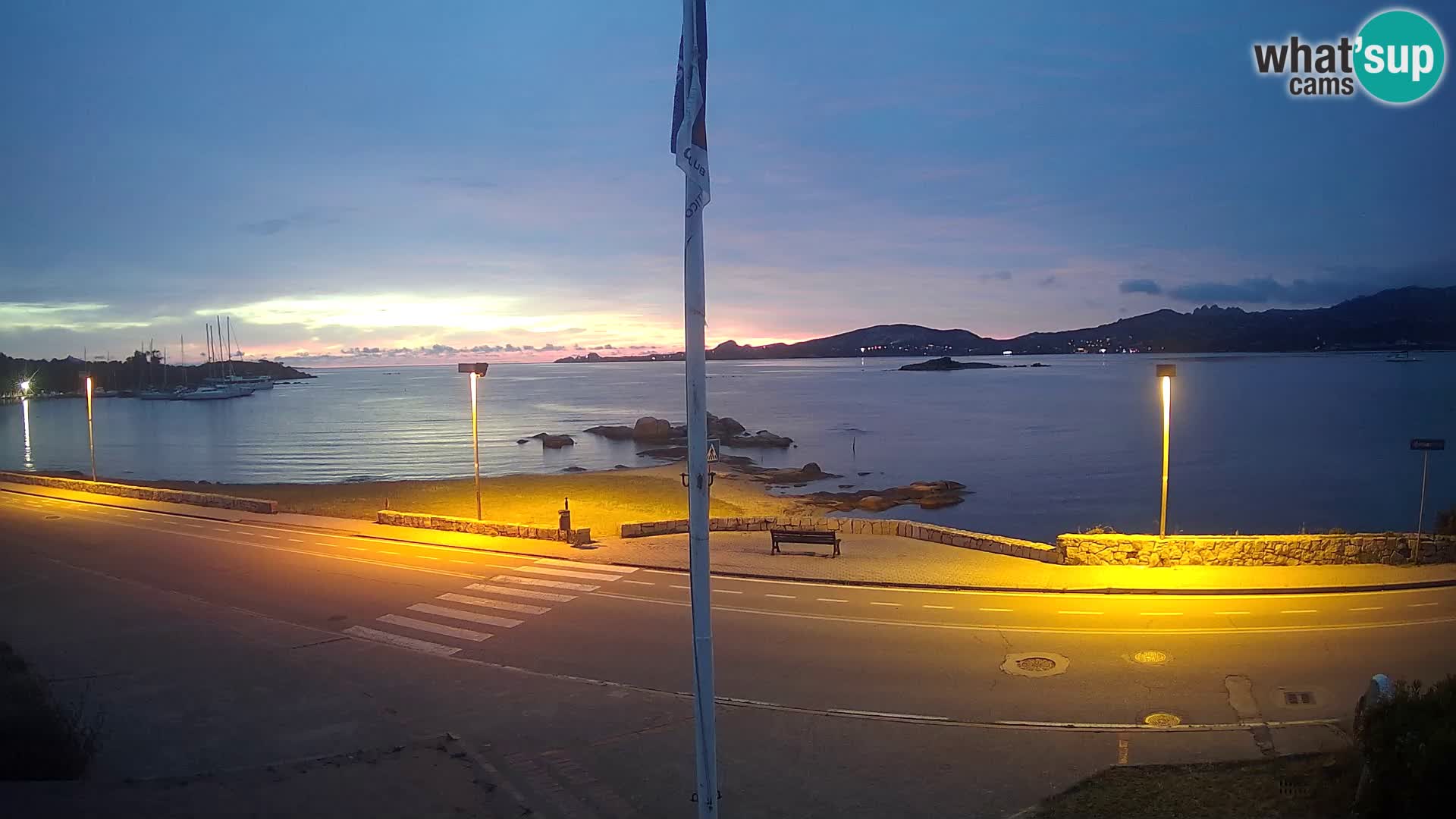 Live webcam Cannigione – Arzachena – Sardaigne – Italie livecam
