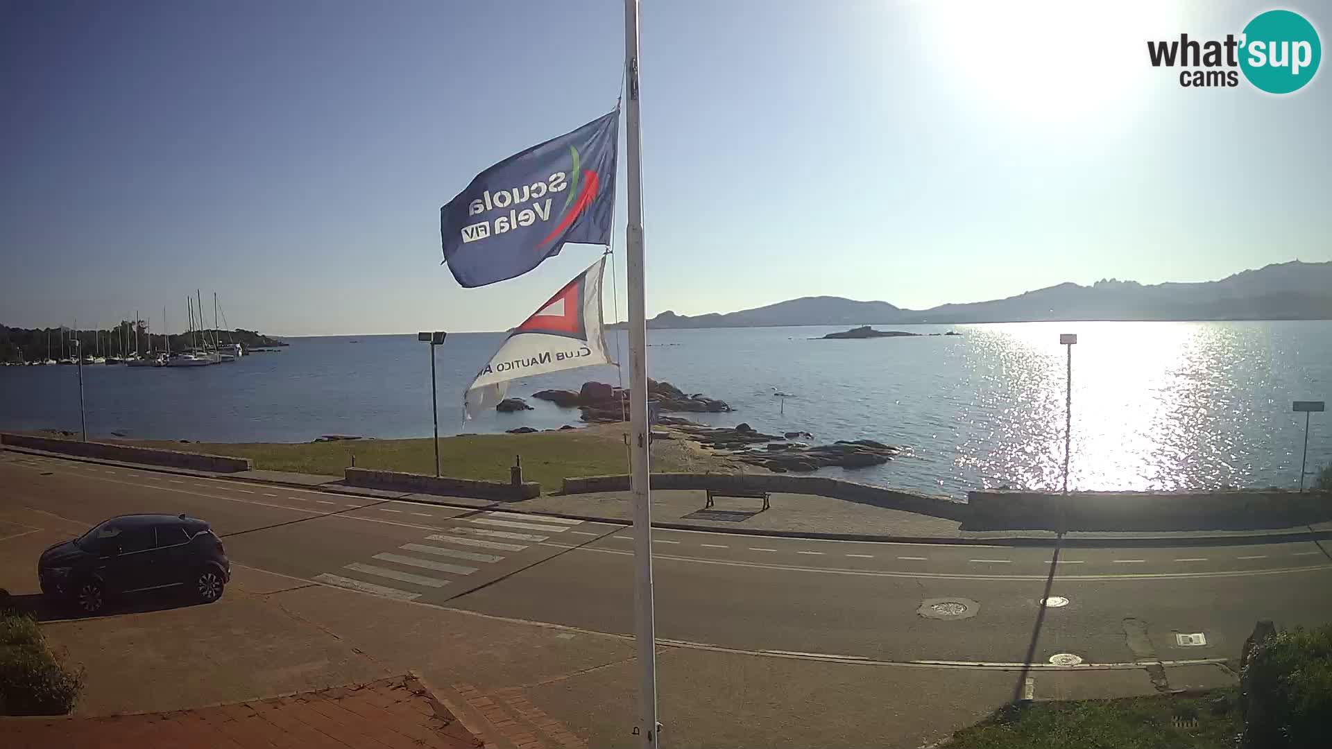 Live webcam Cannigione – Arzachena – Sardinia – Italy livecam