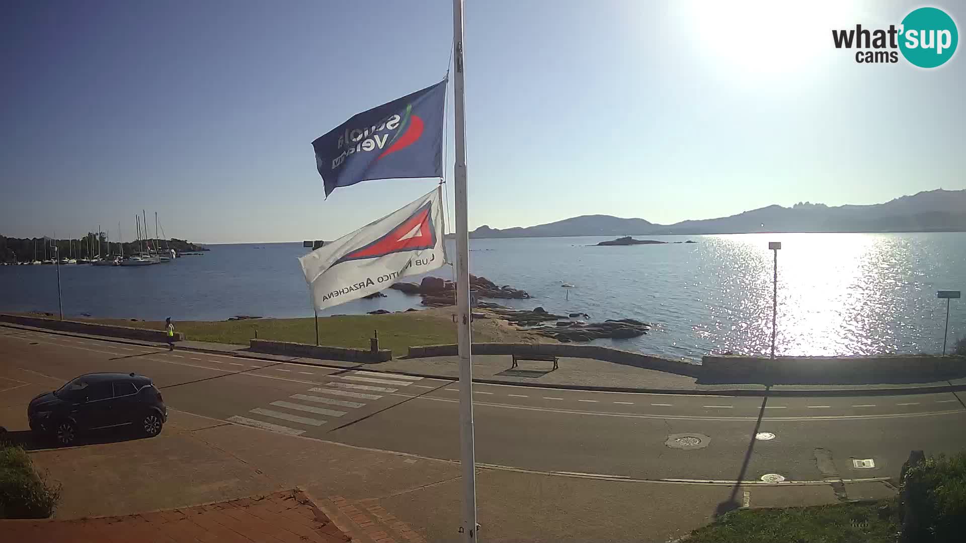 Live webcam Cannigione – Arzachena – Sardinia – Italy livecam