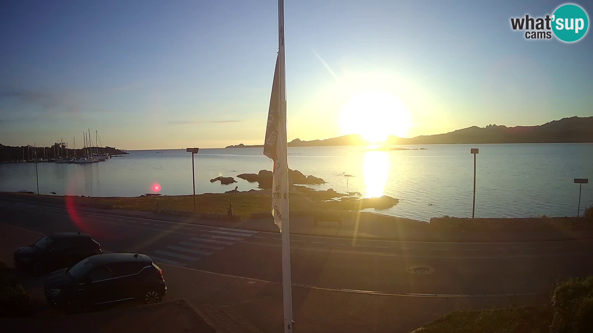 Live webcam Cannigione – Arzachena – Sardaigne – Italie livecam