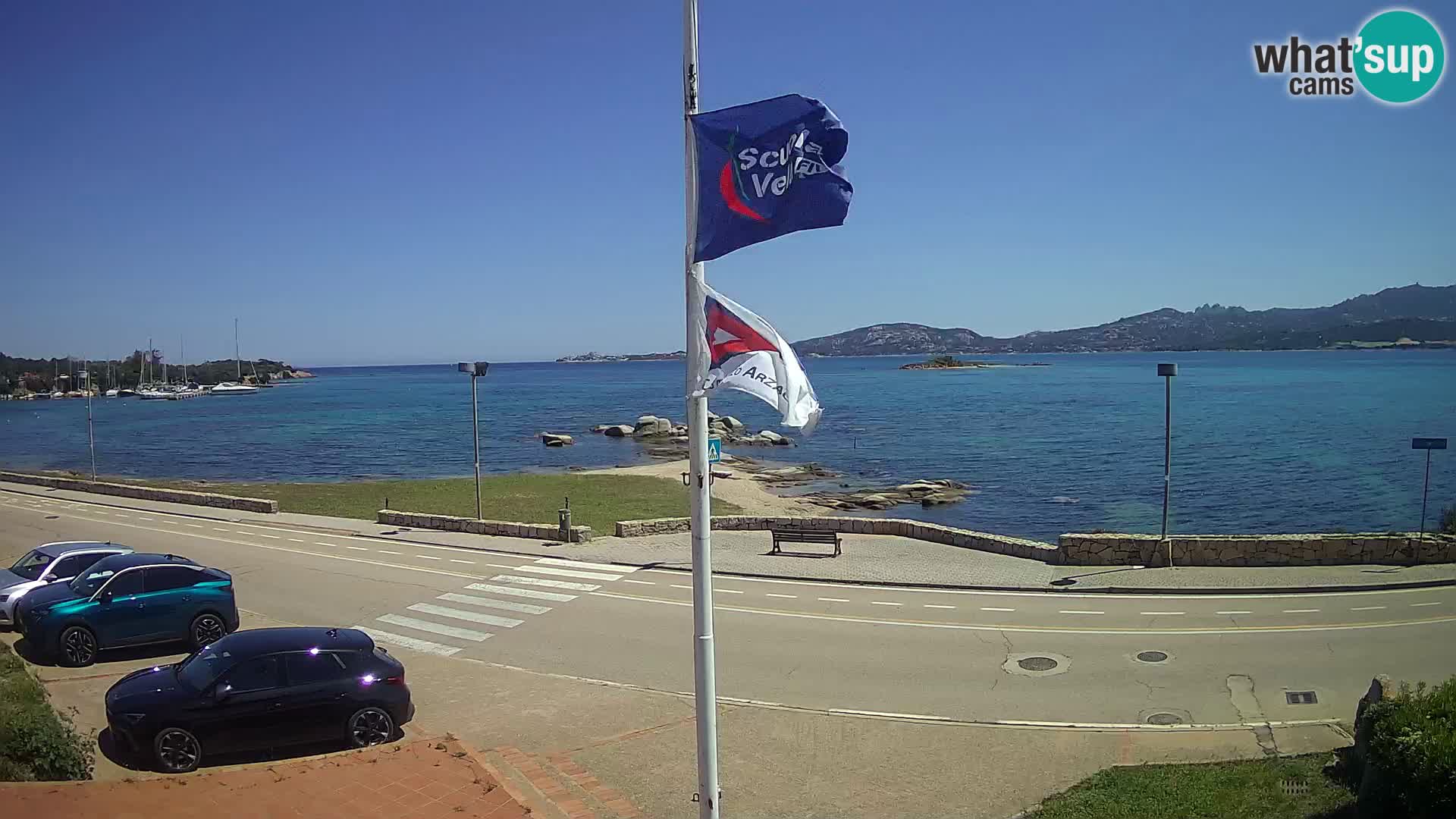Live webcam Cannigione – Arzachena – Sardaigne – Italie livecam