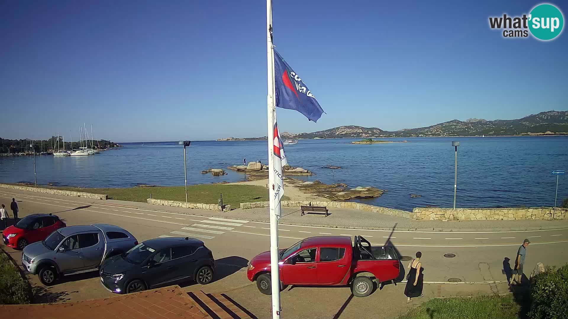 Live webcam Cannigione – Arzachena – Sardinia – Italy livecam